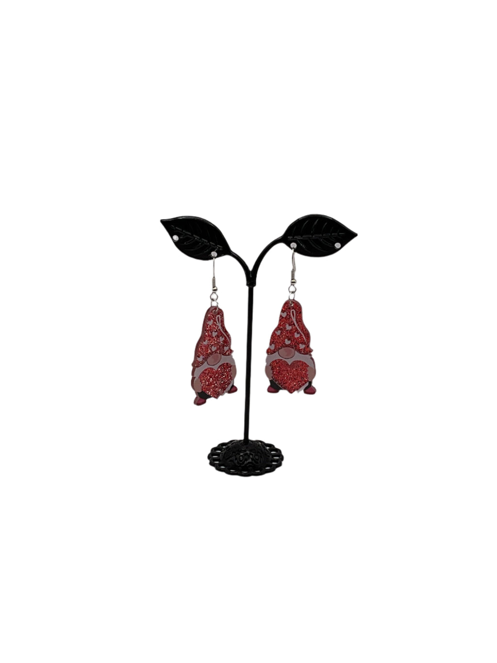 Valentine Gnome earrings