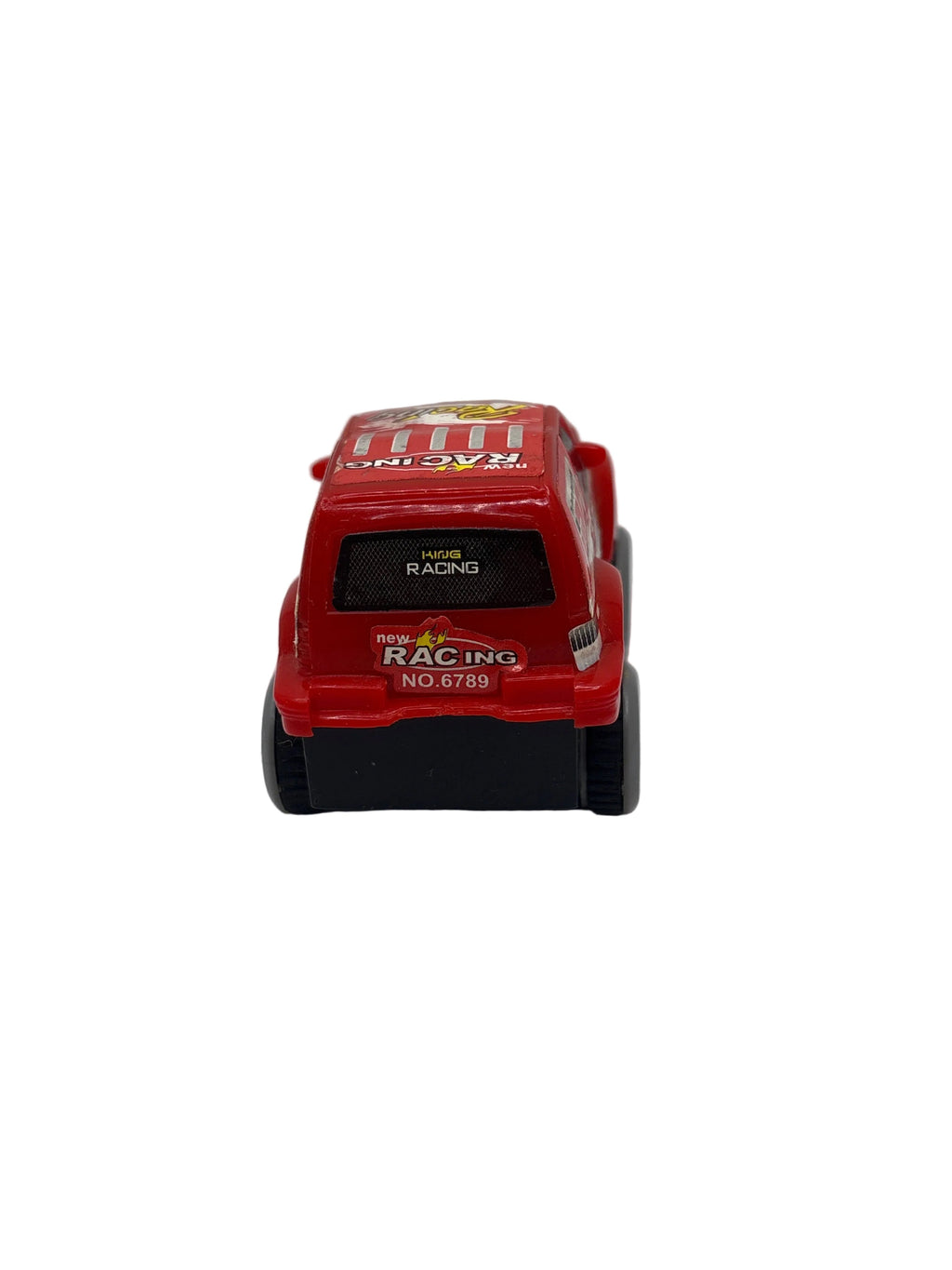 Build A Road Jeep Diecast red