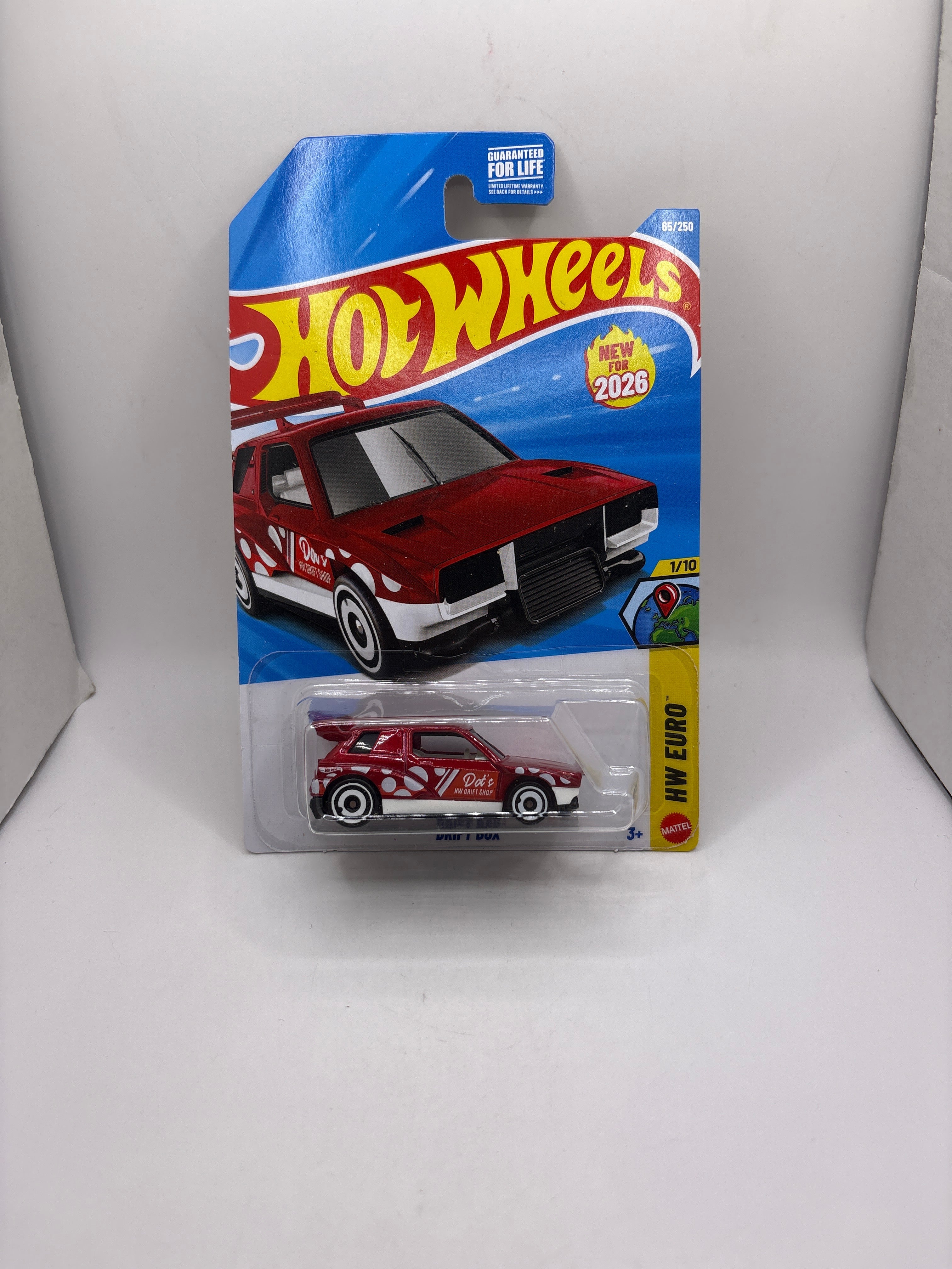 Hot Wheels Drift Box Diecast red