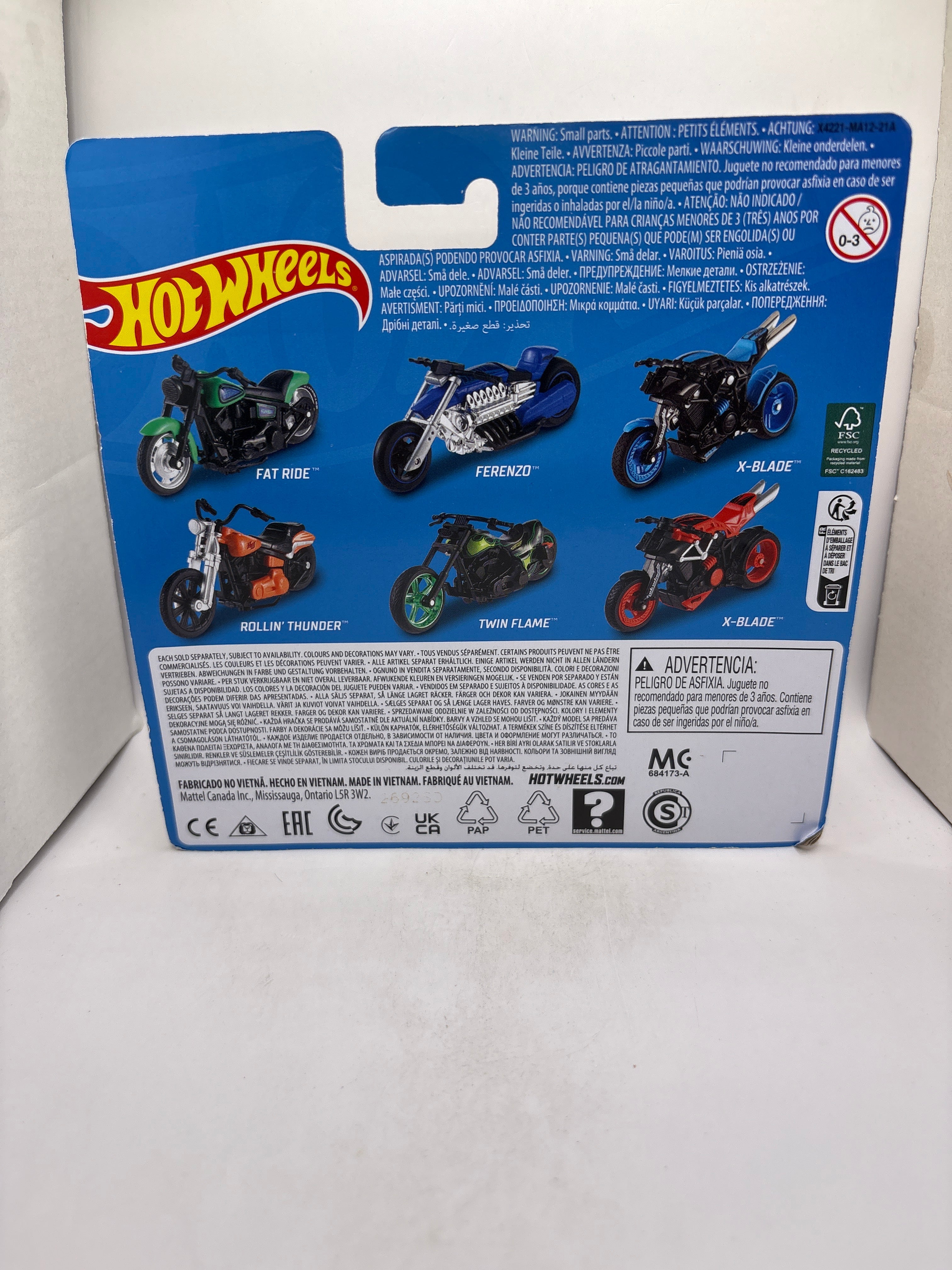 Hot Wheels X-Blade Diecast