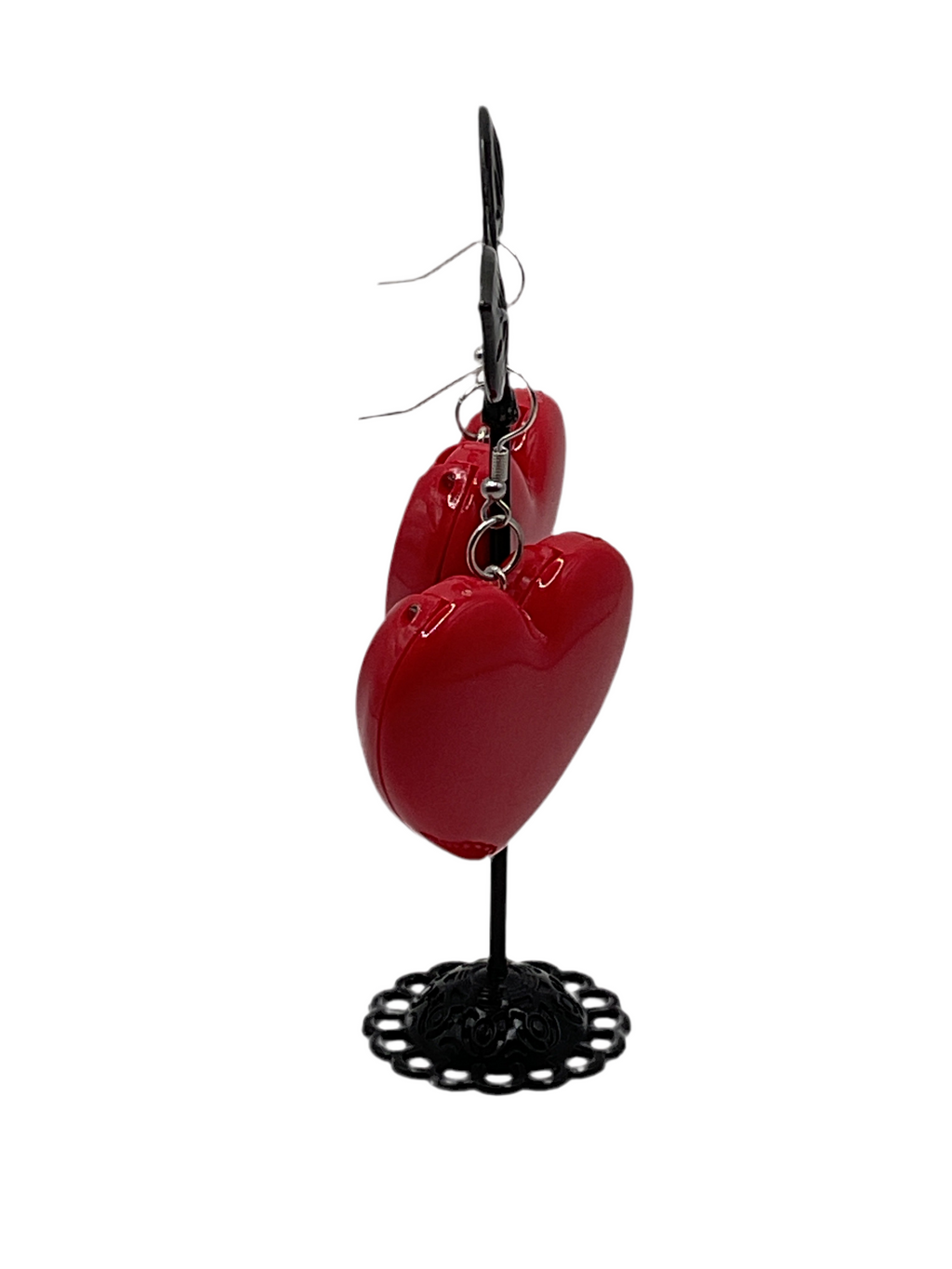 Heart Trinket Box Earrings
