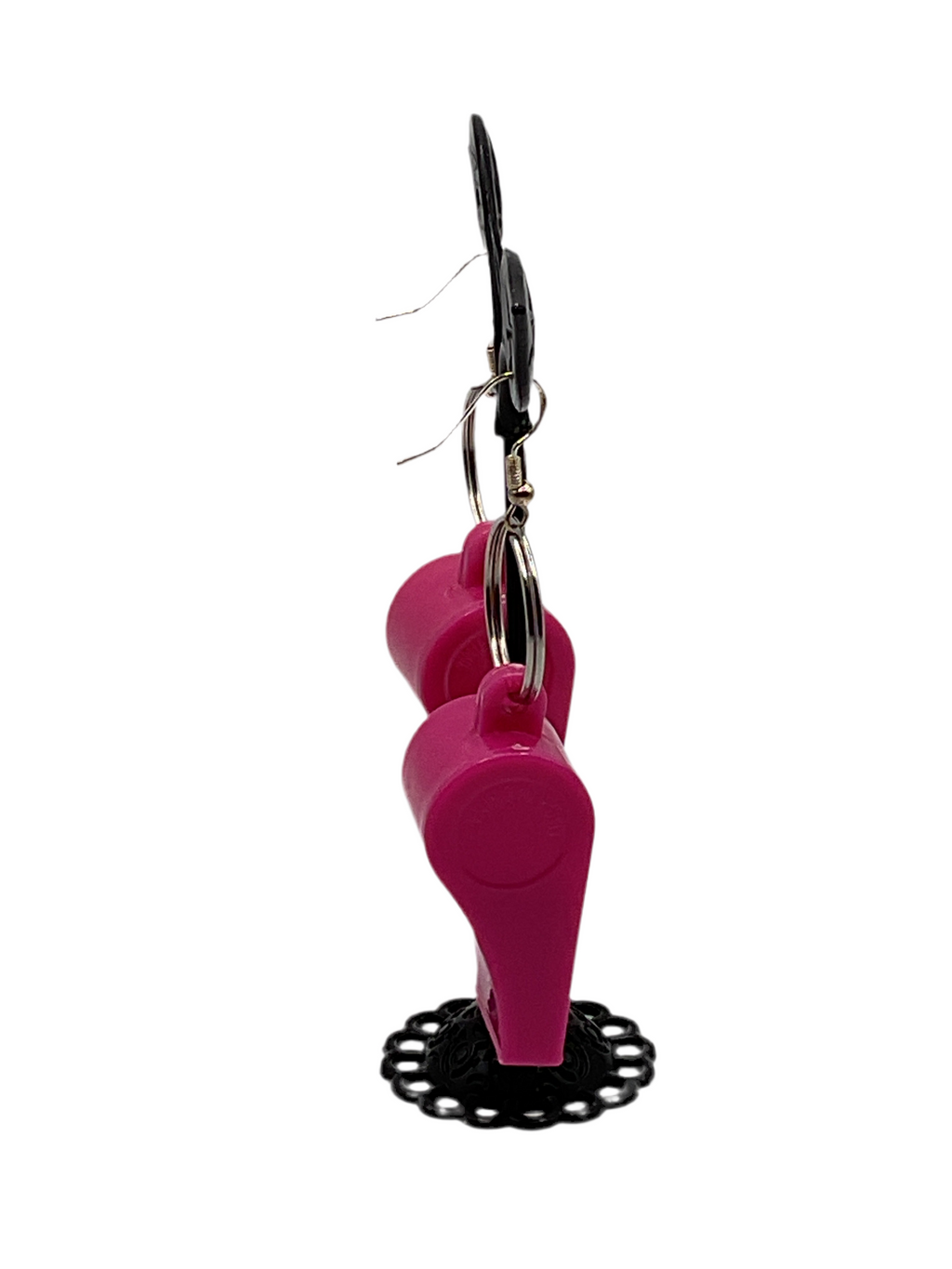 Pink Whistle Earrings