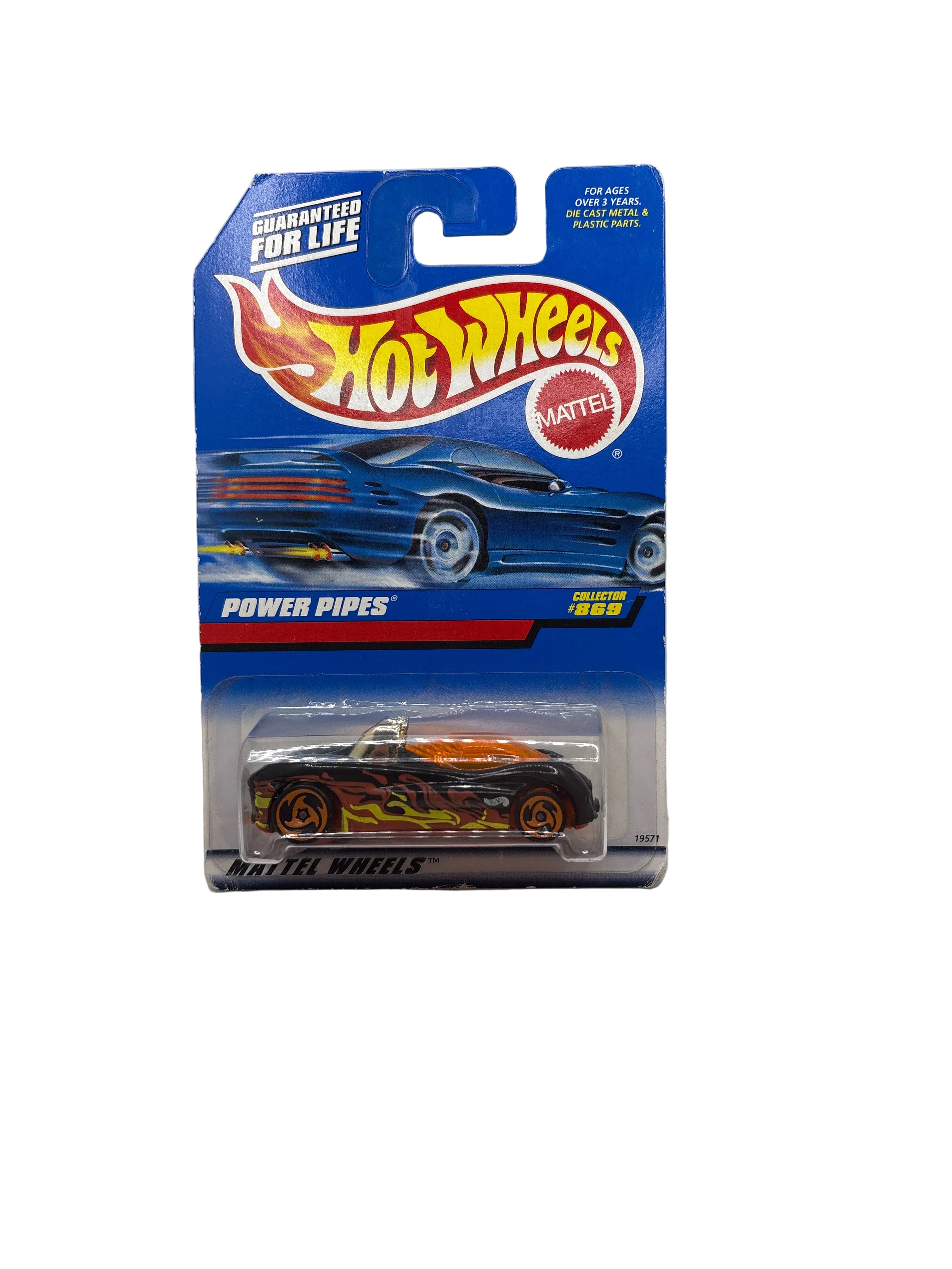 Hot Wheels Power Pipes Diecast black