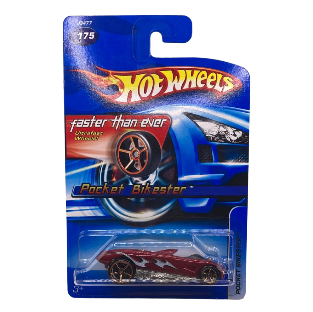Hot Wheels Pocket Bikester Diecast red
