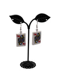 Heart Card Earrings