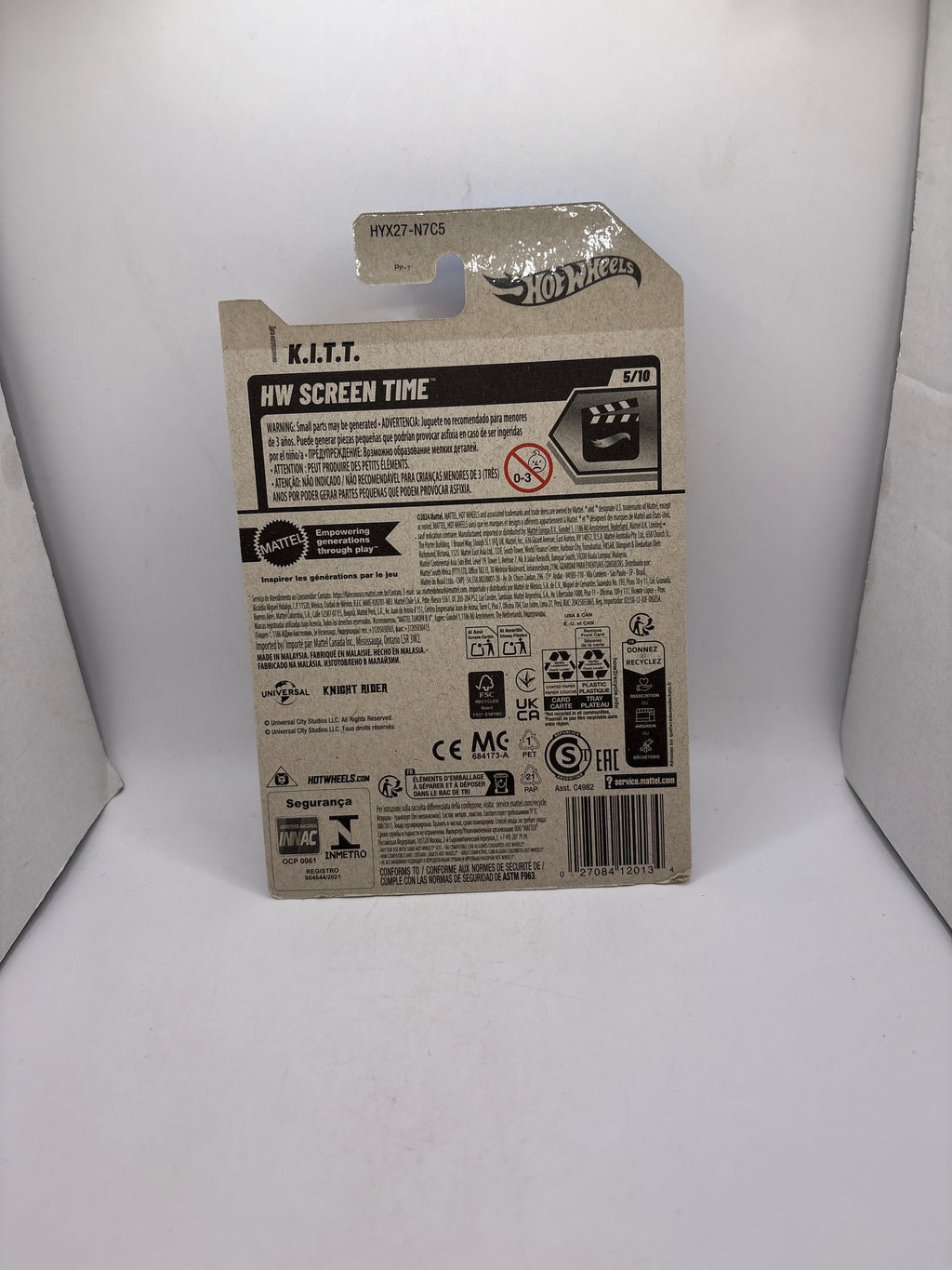 Hot Wheels K.I.T.T. Diecast