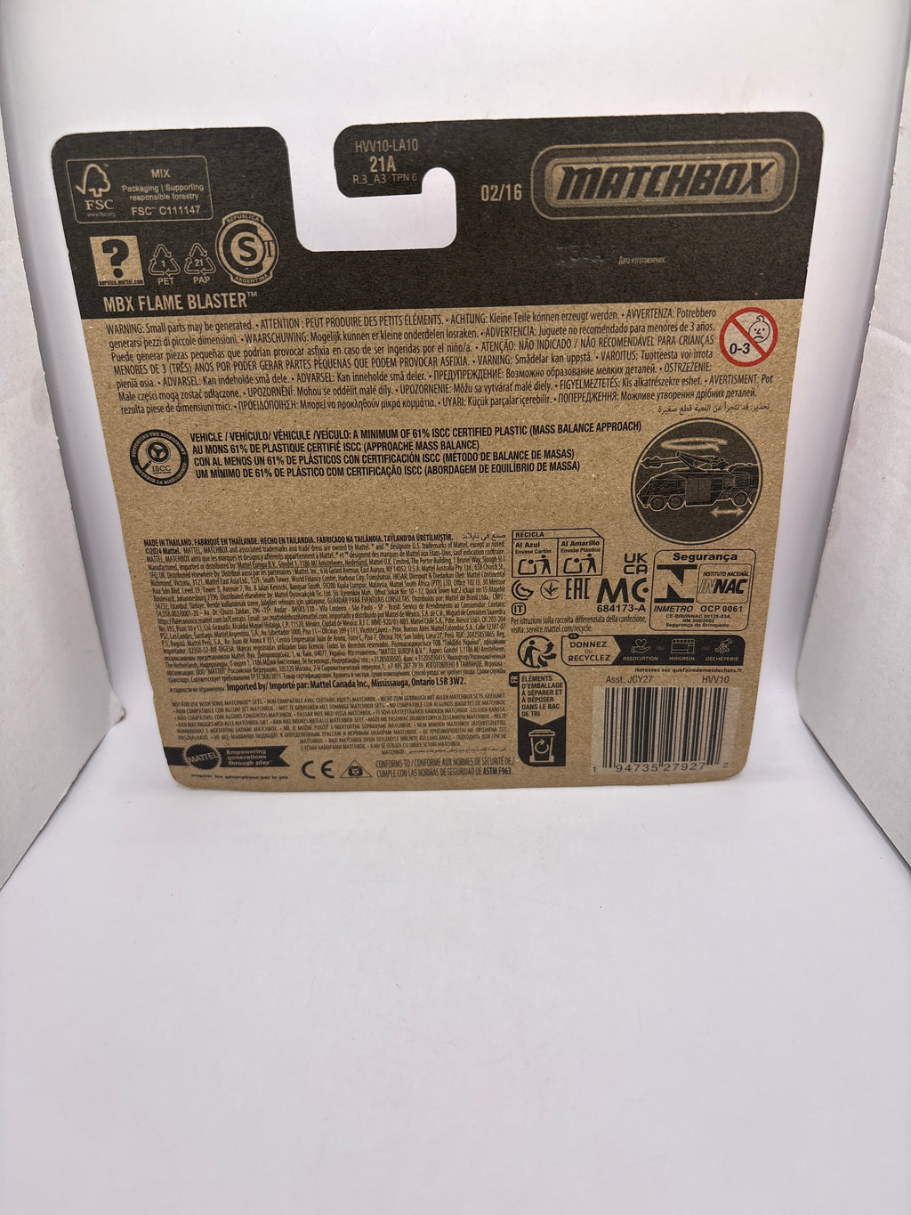 Matchbox MBX Flame Blaster Diecast