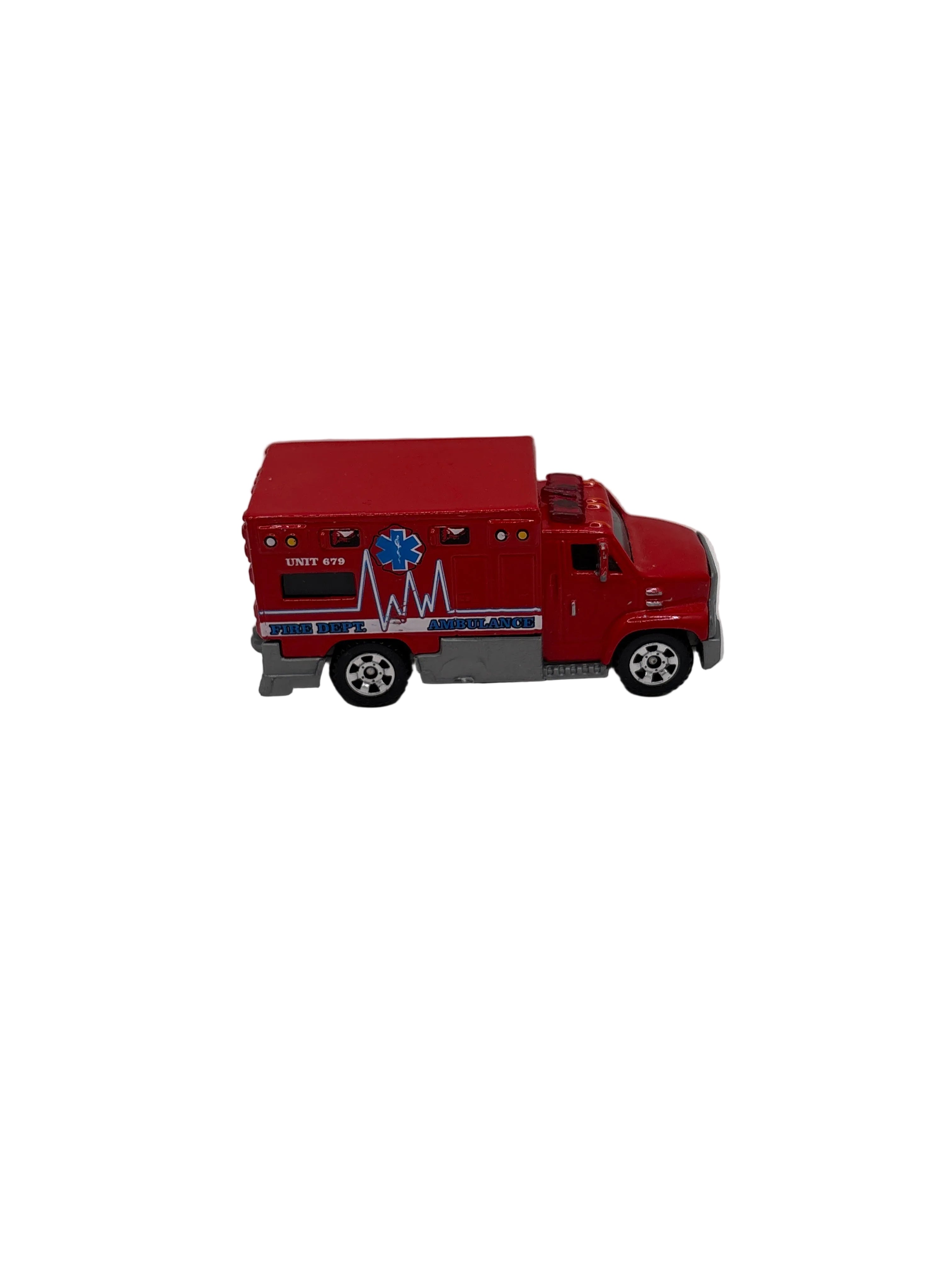 Matchbox Ambulance Diecast red
