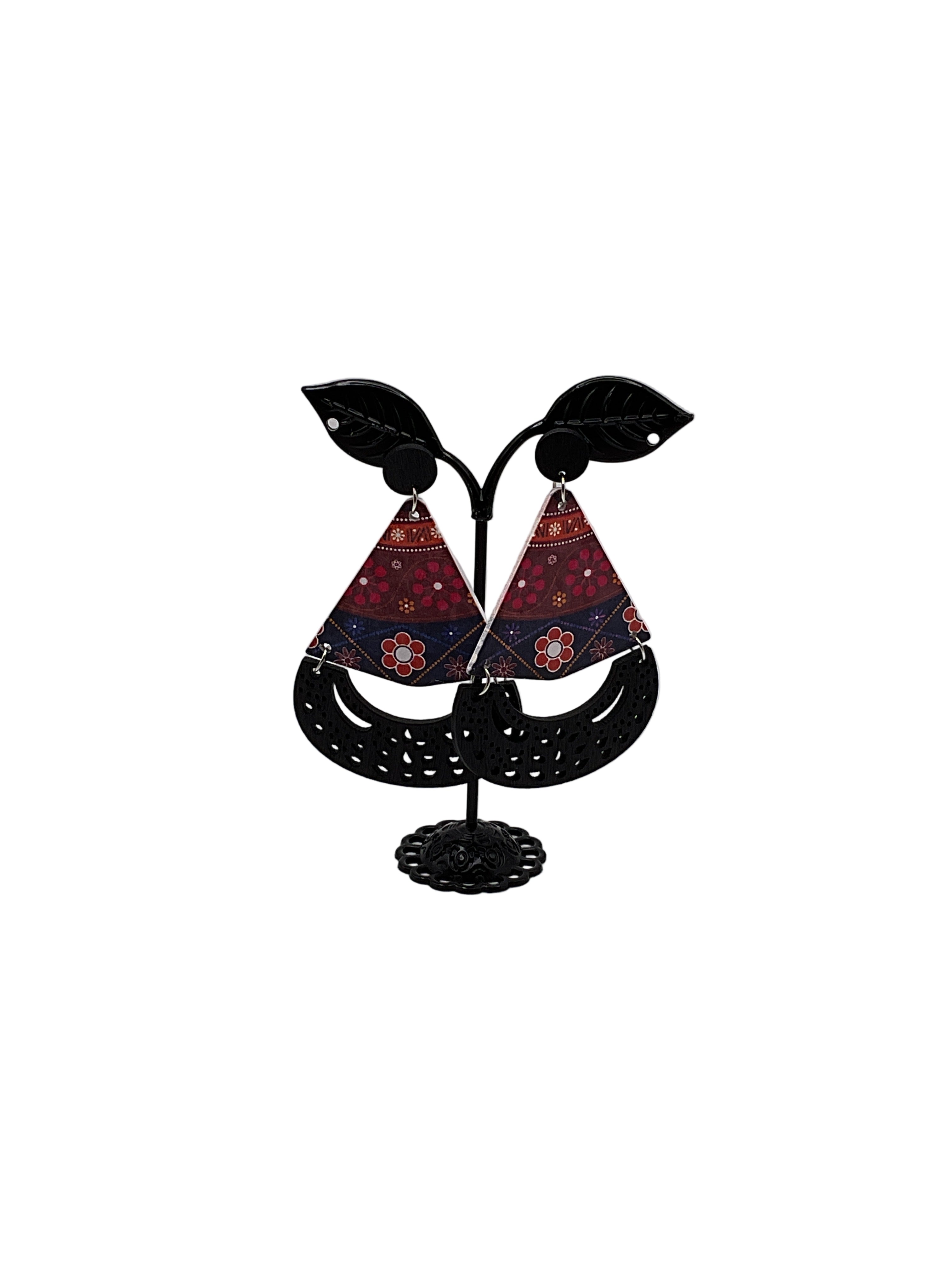 Flower earrings