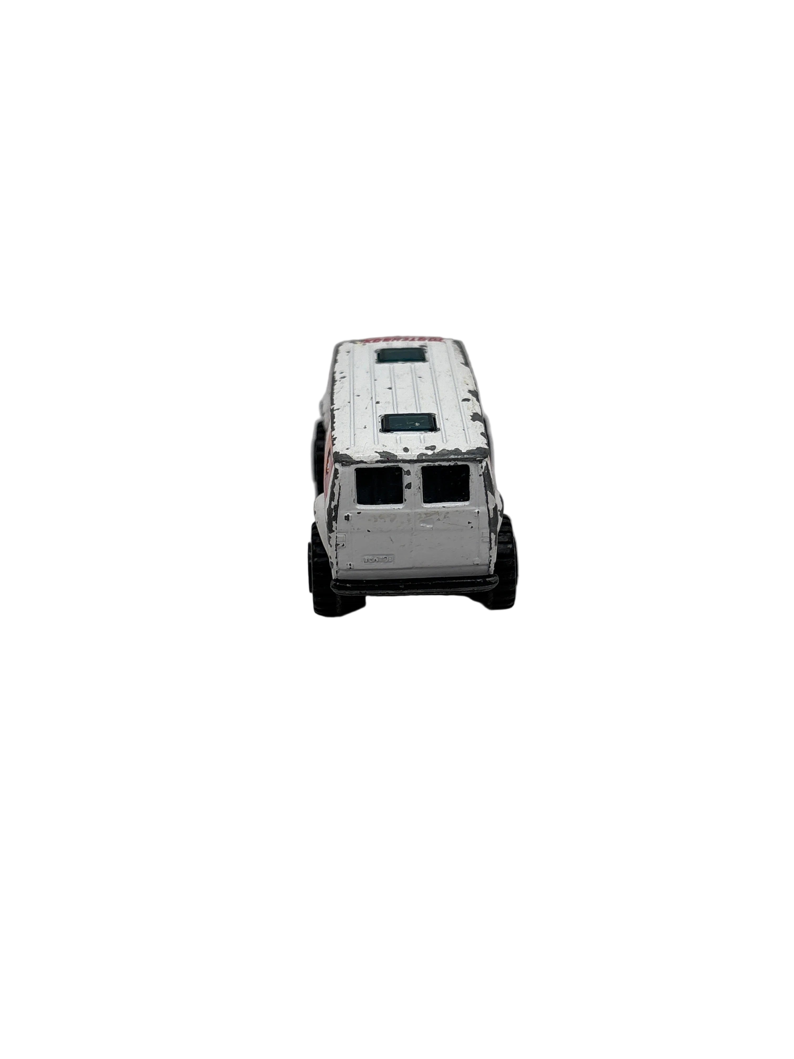 Matchbox 4x4 Chevy Van Diecast white