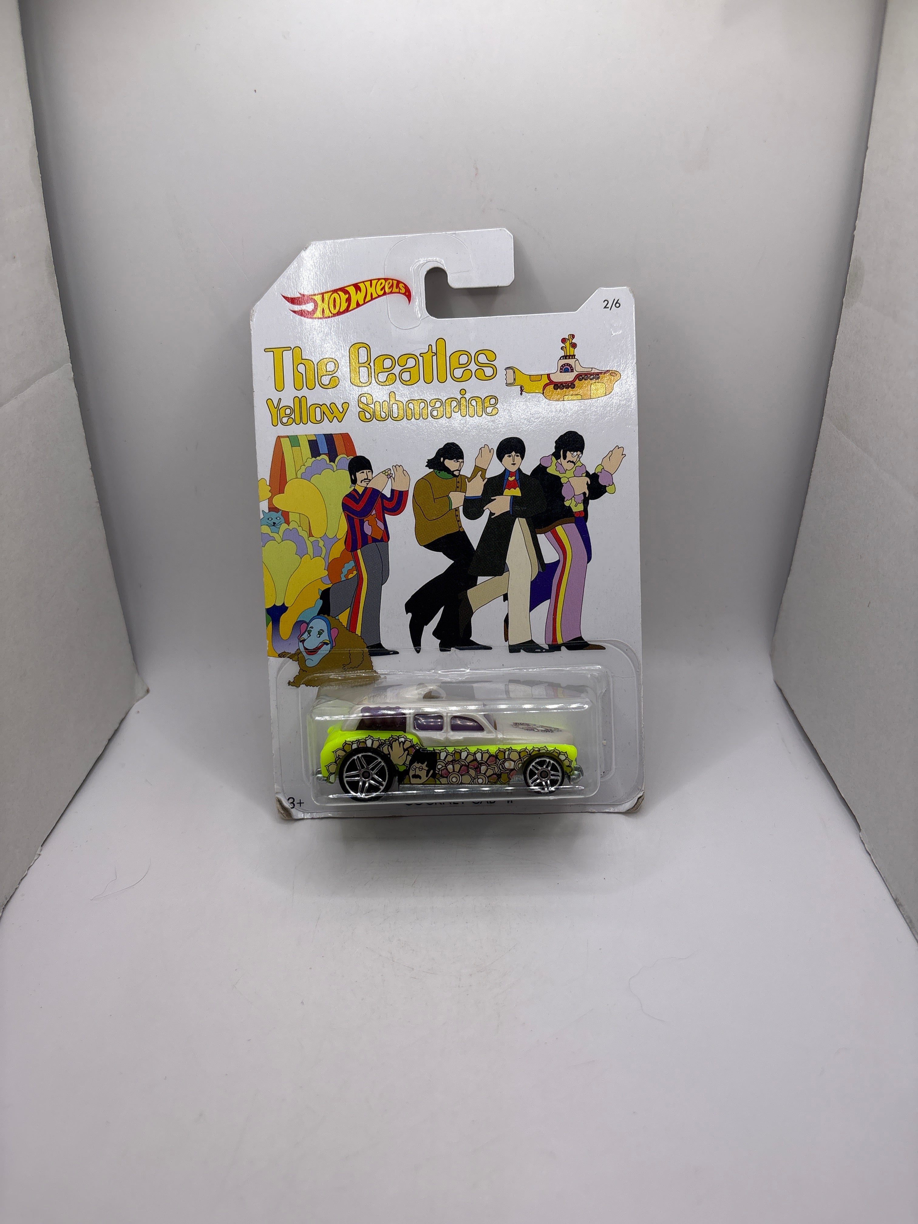Hot Wheels Cockney Cab II Diecast White