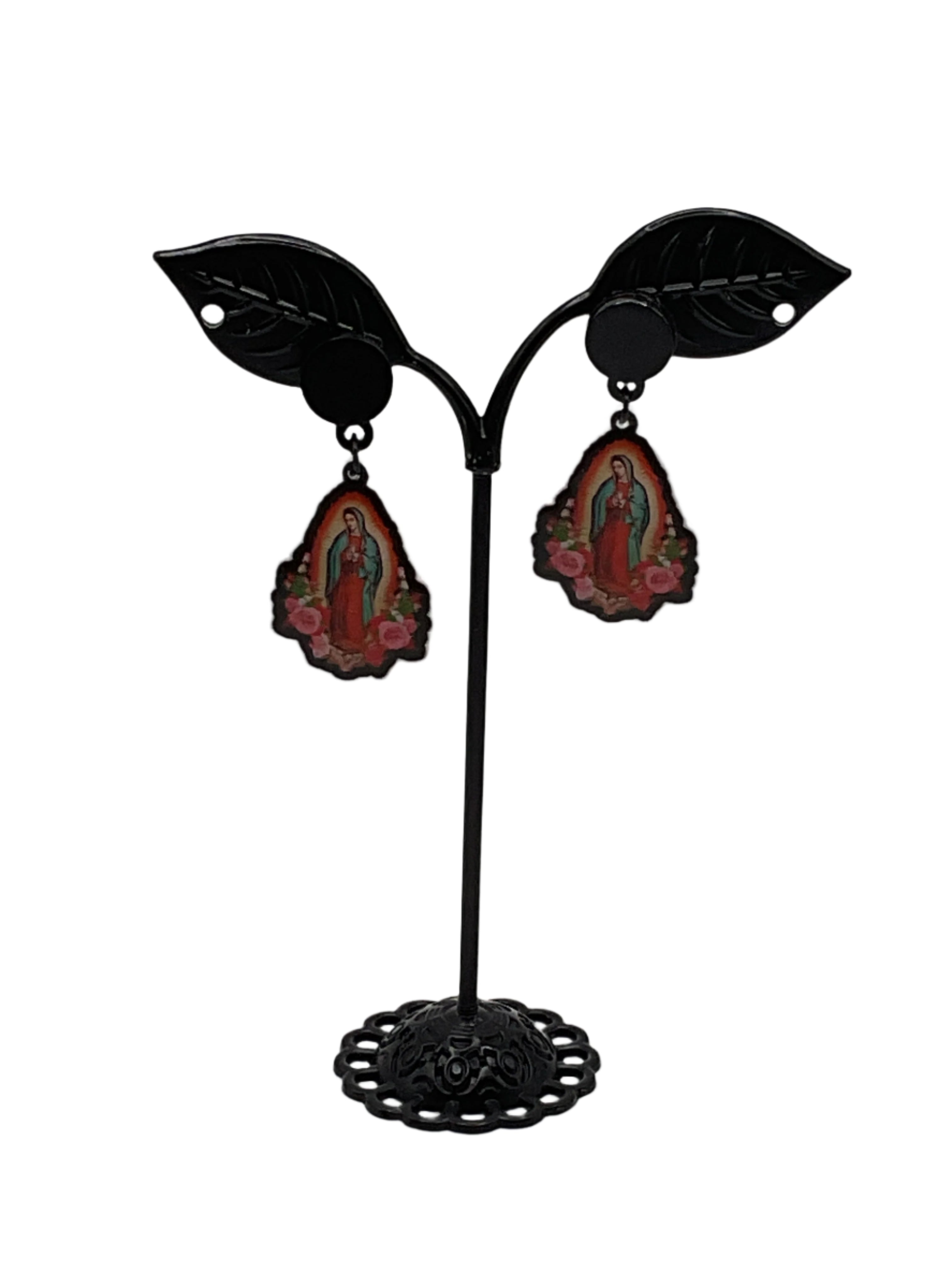Virgin Mary Earrings