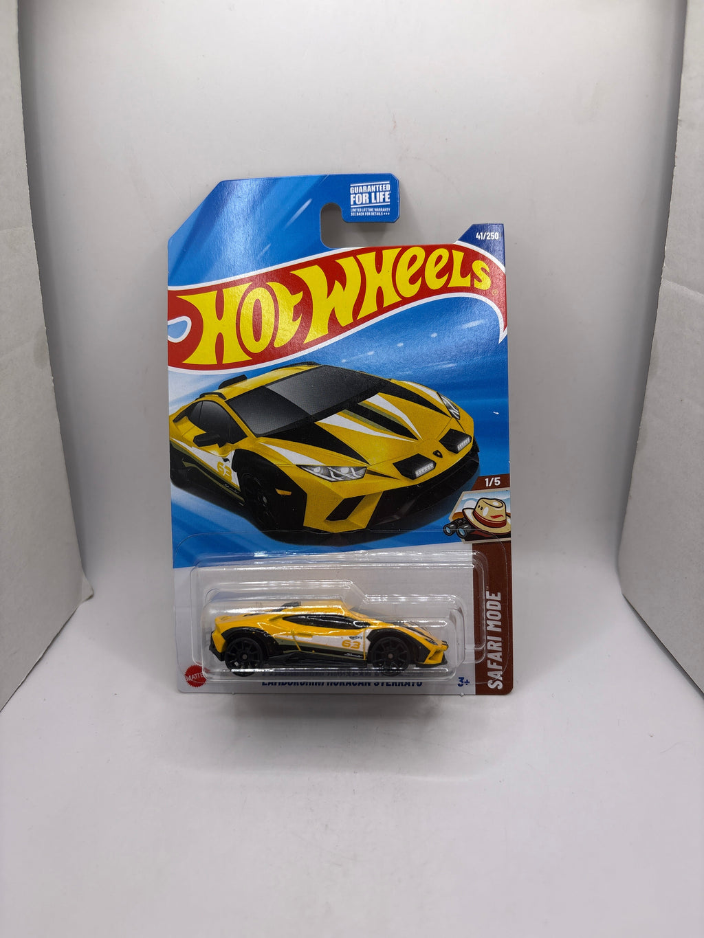 Hot Wheels Lamborghini Huracan Sterrato Diecast yellow