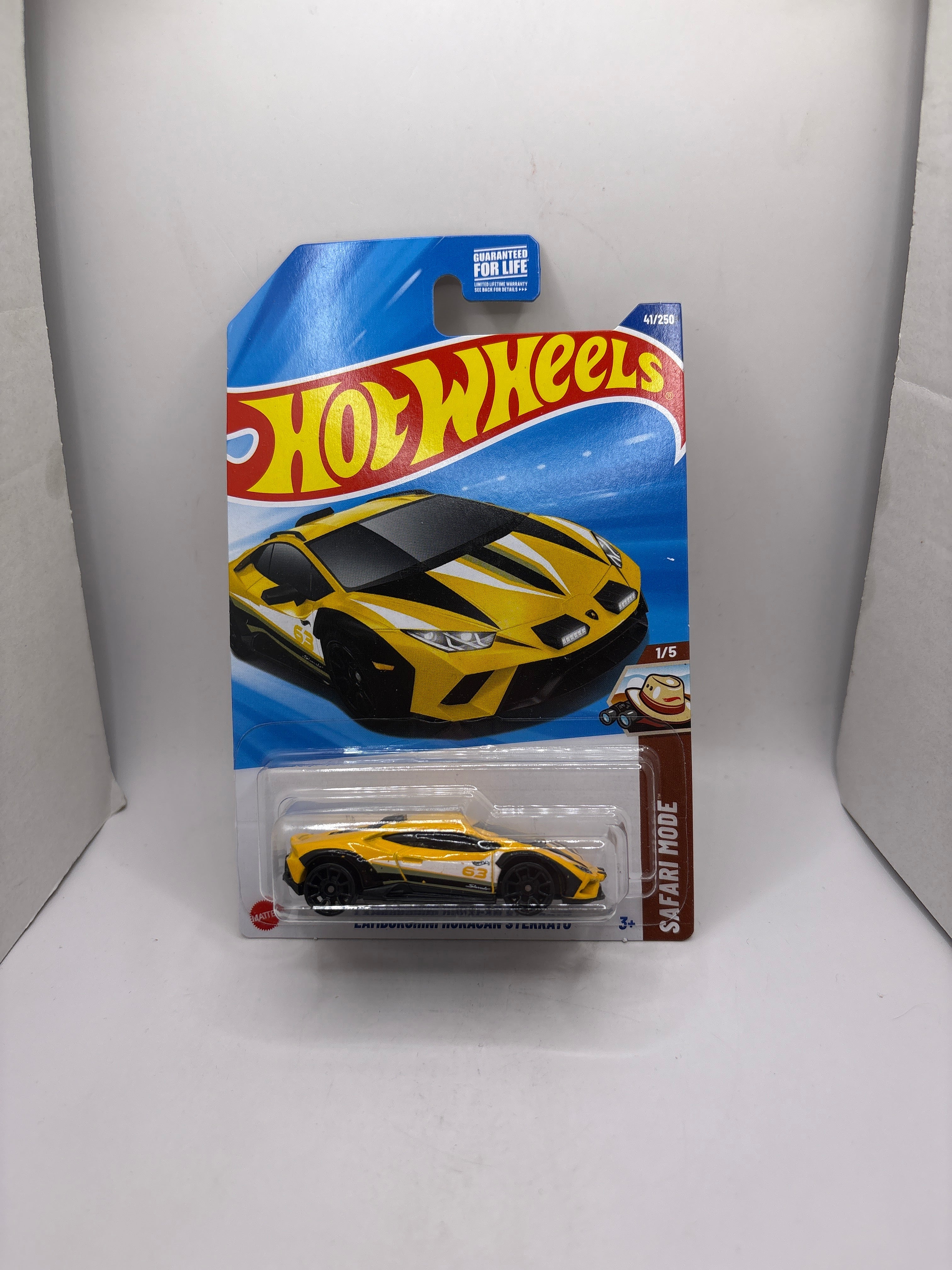 Hot Wheels Lamborghini Huracan Sterrato Diecast yellow