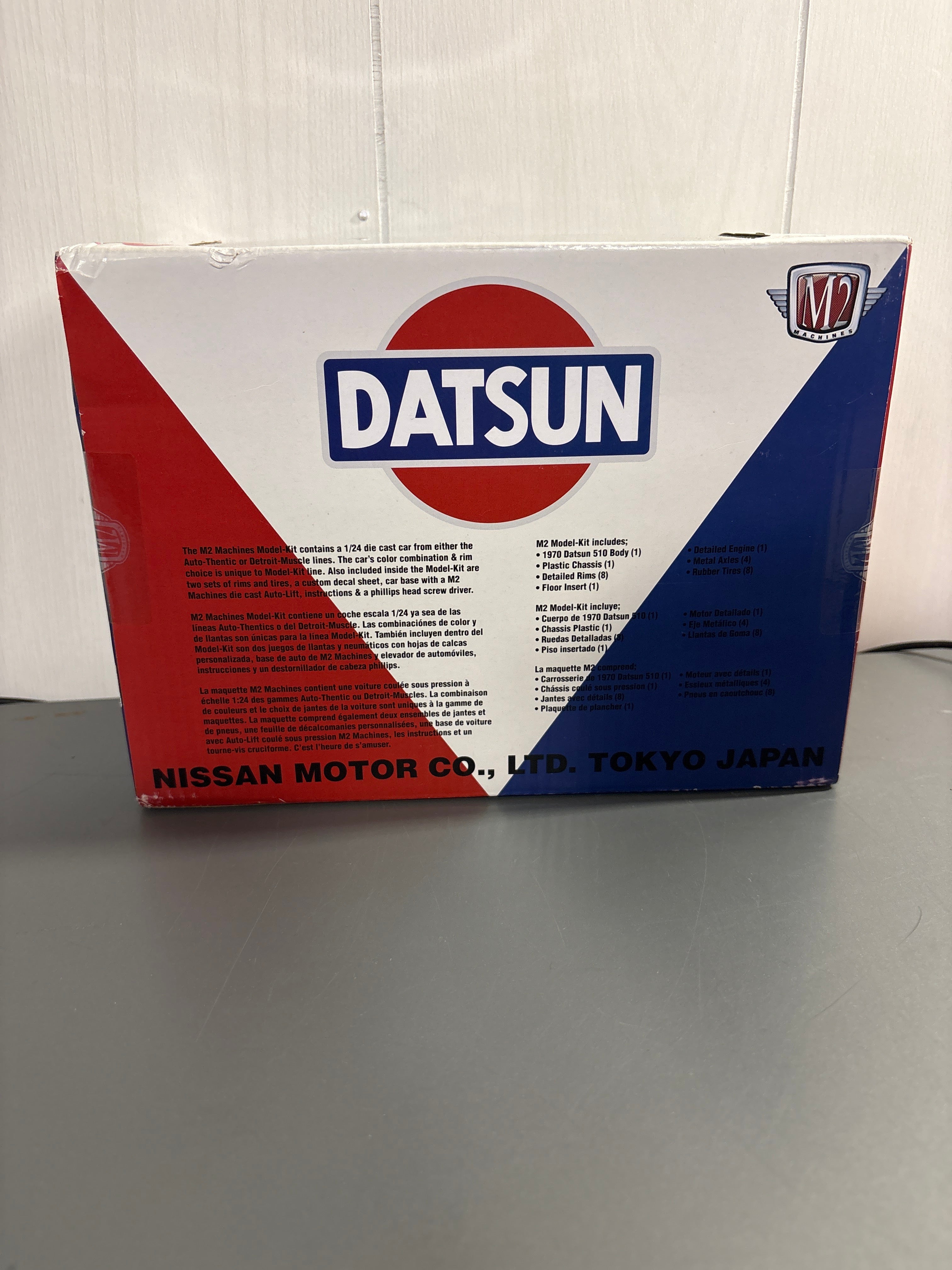 M2 1970 Datsun 510 Diecast multi color
