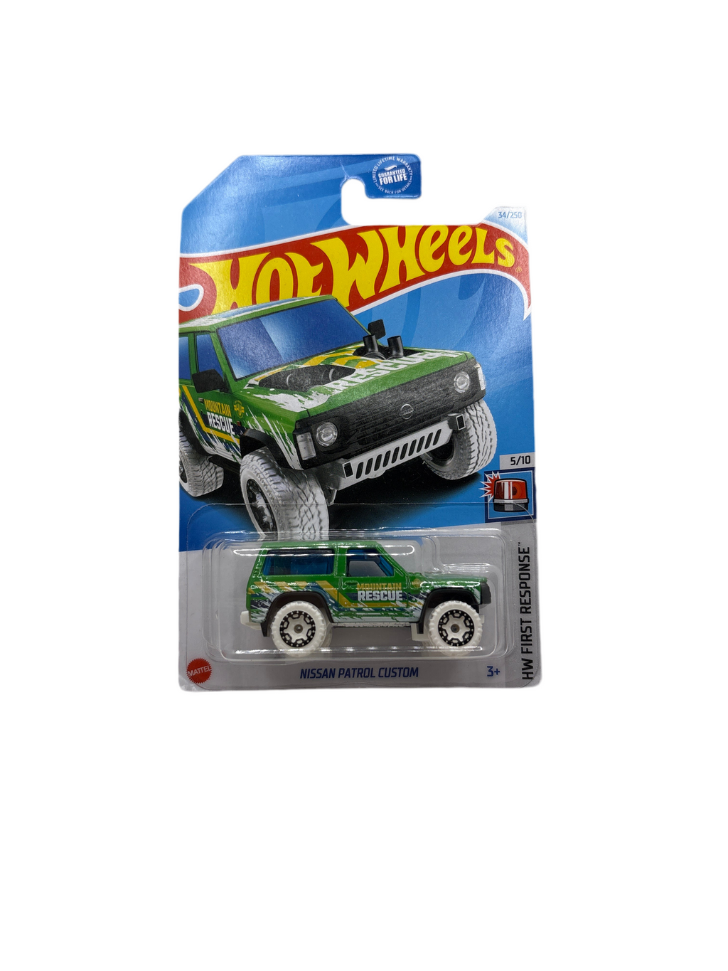 Hot Wheels Nissan Patrol Custom Diecast green