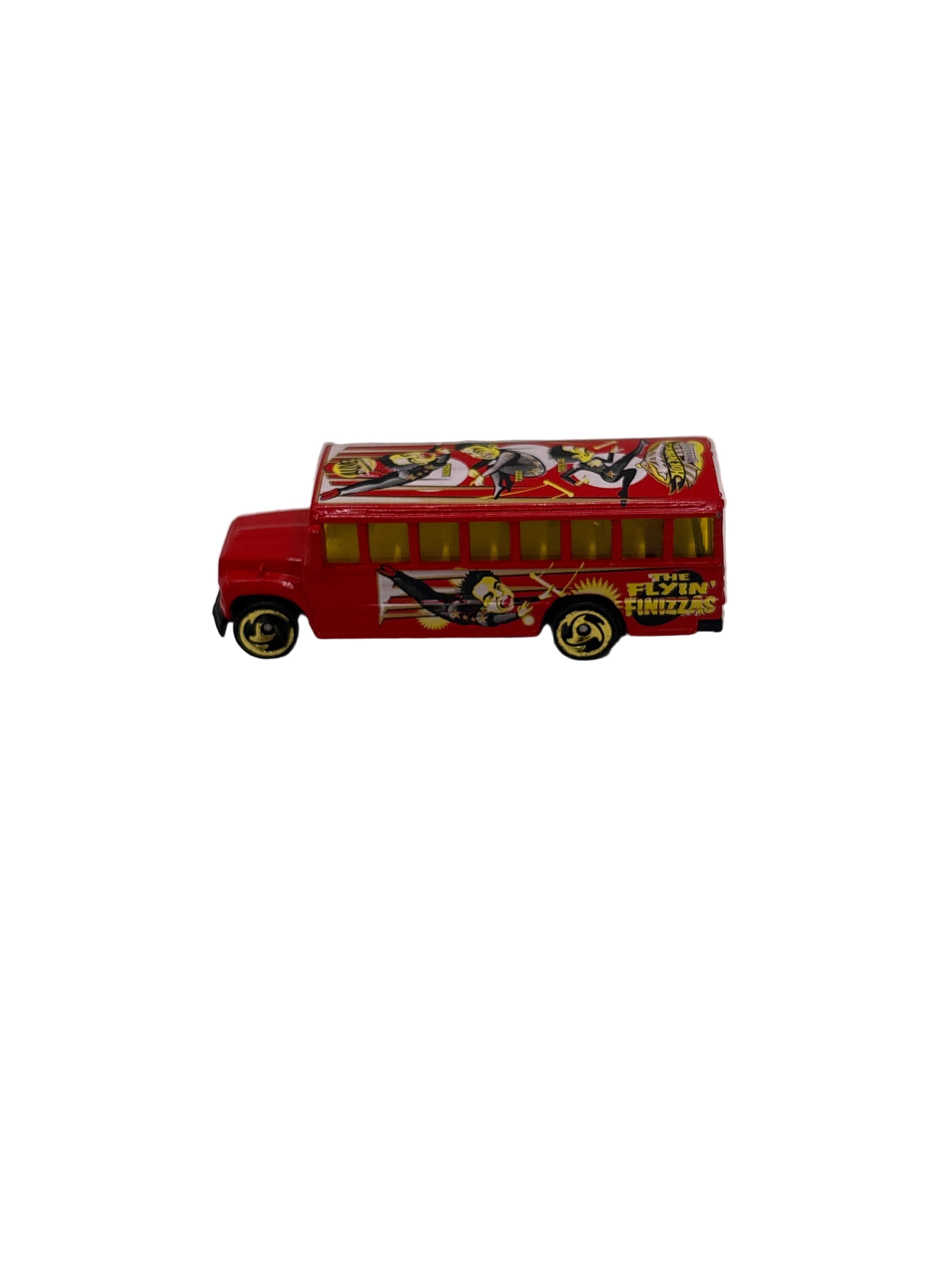Hot Wheels School Bus Diecast red