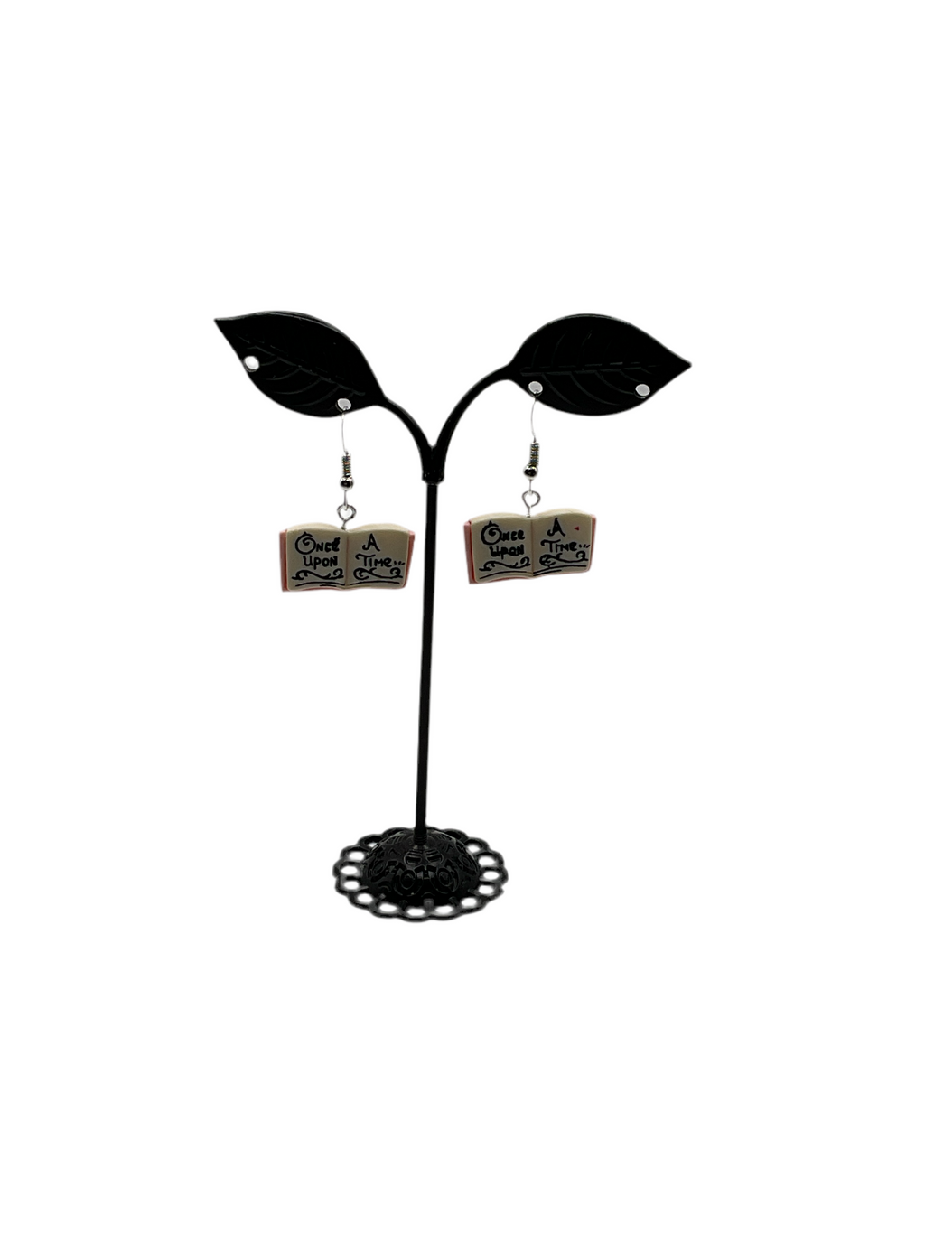 Once Upon A Time Book Earrings