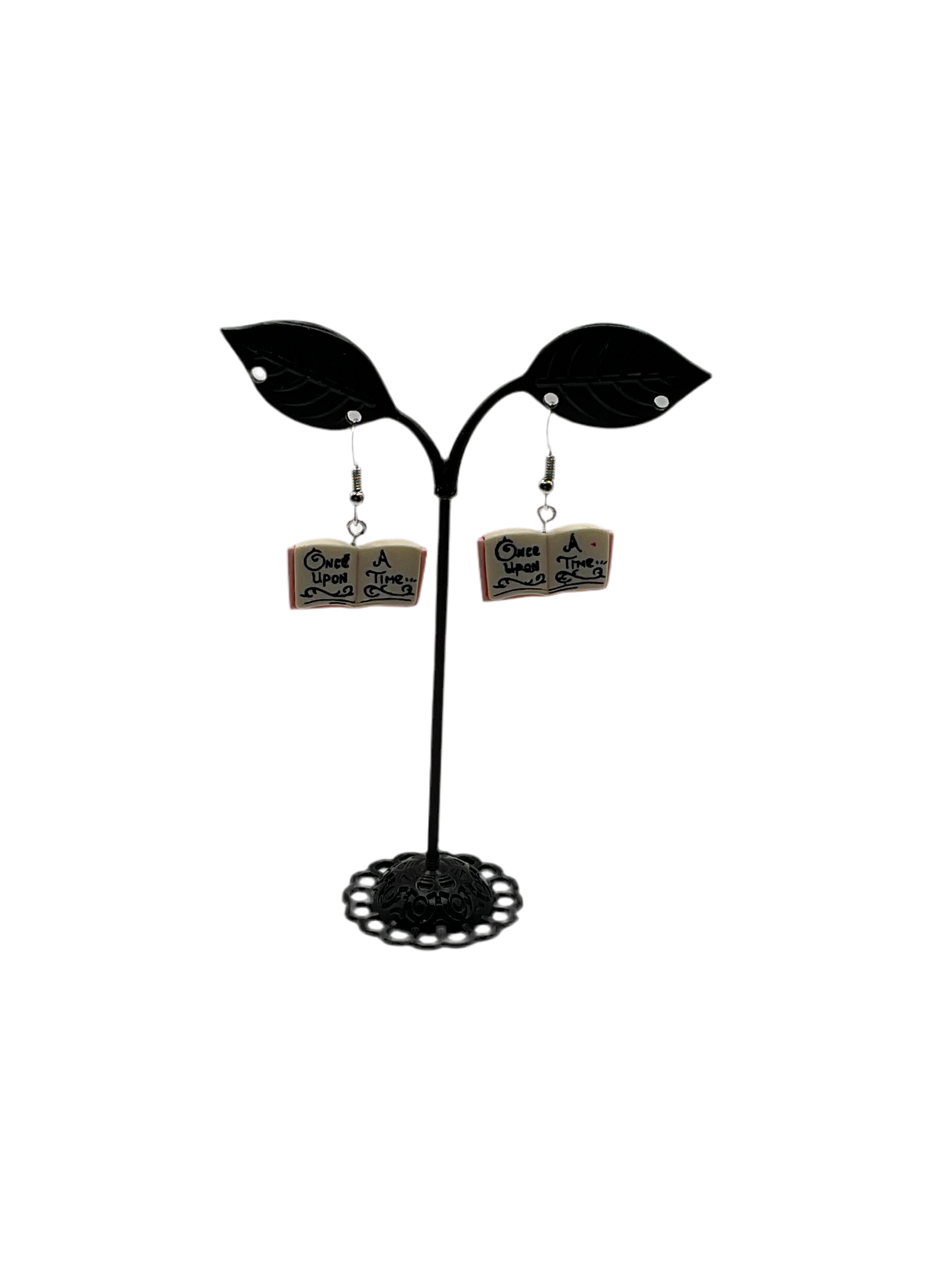 Once Upon A Time Book Earrings