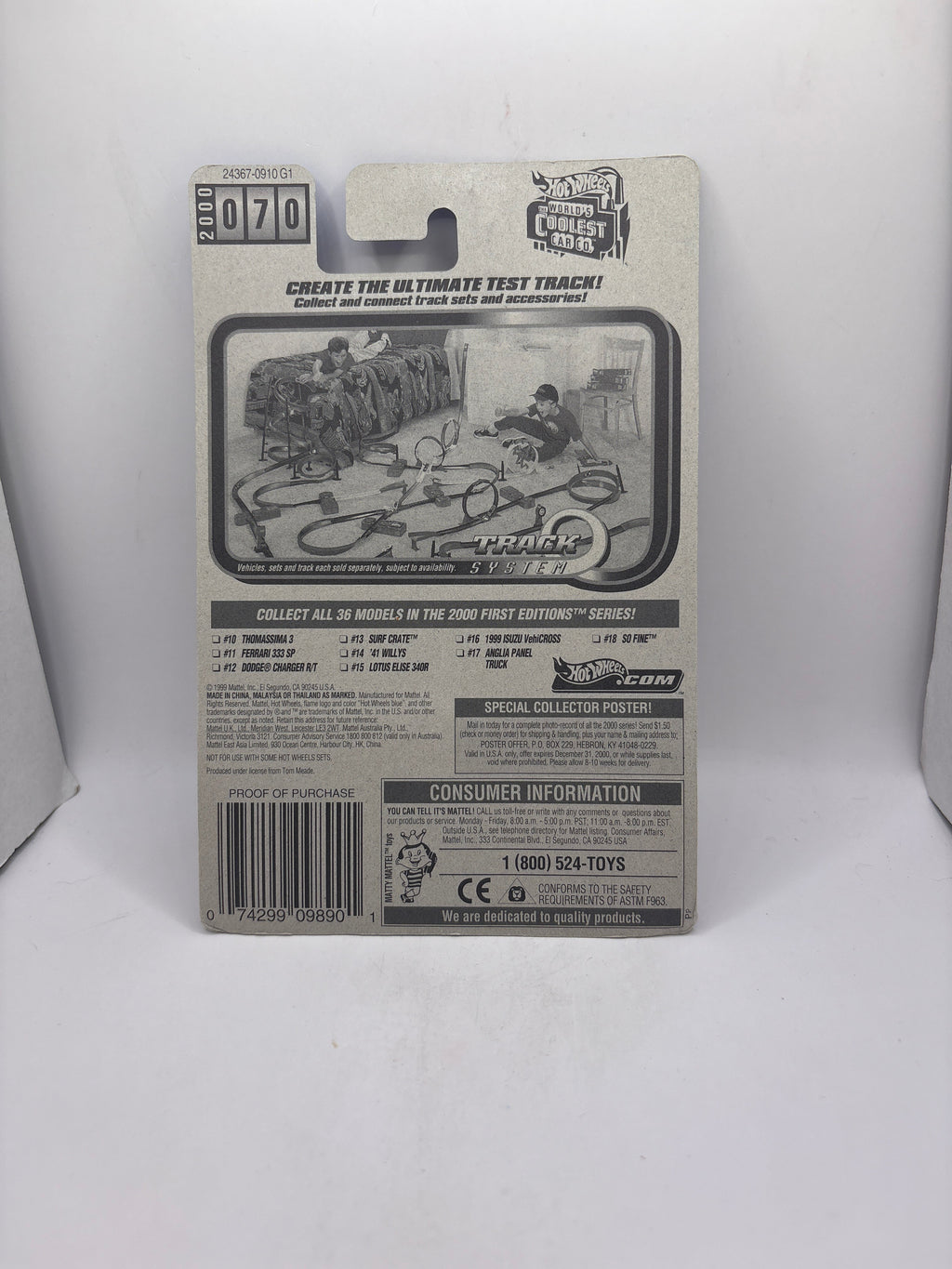Hot Wheels Thomassima 3 Diecast