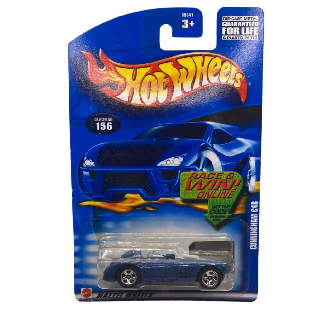 Hot Wheels Cunningham C4R Diecast blue
