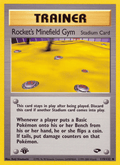 Rocket's Minefield Gym (119/132) [Gym Challenge 1st Edition]