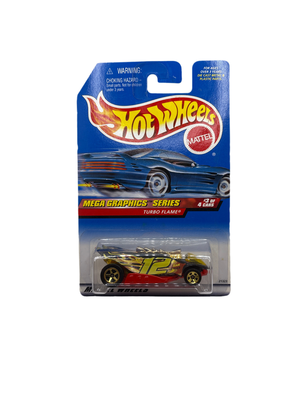 Hot Wheels Turbo Flame Diecast multi color