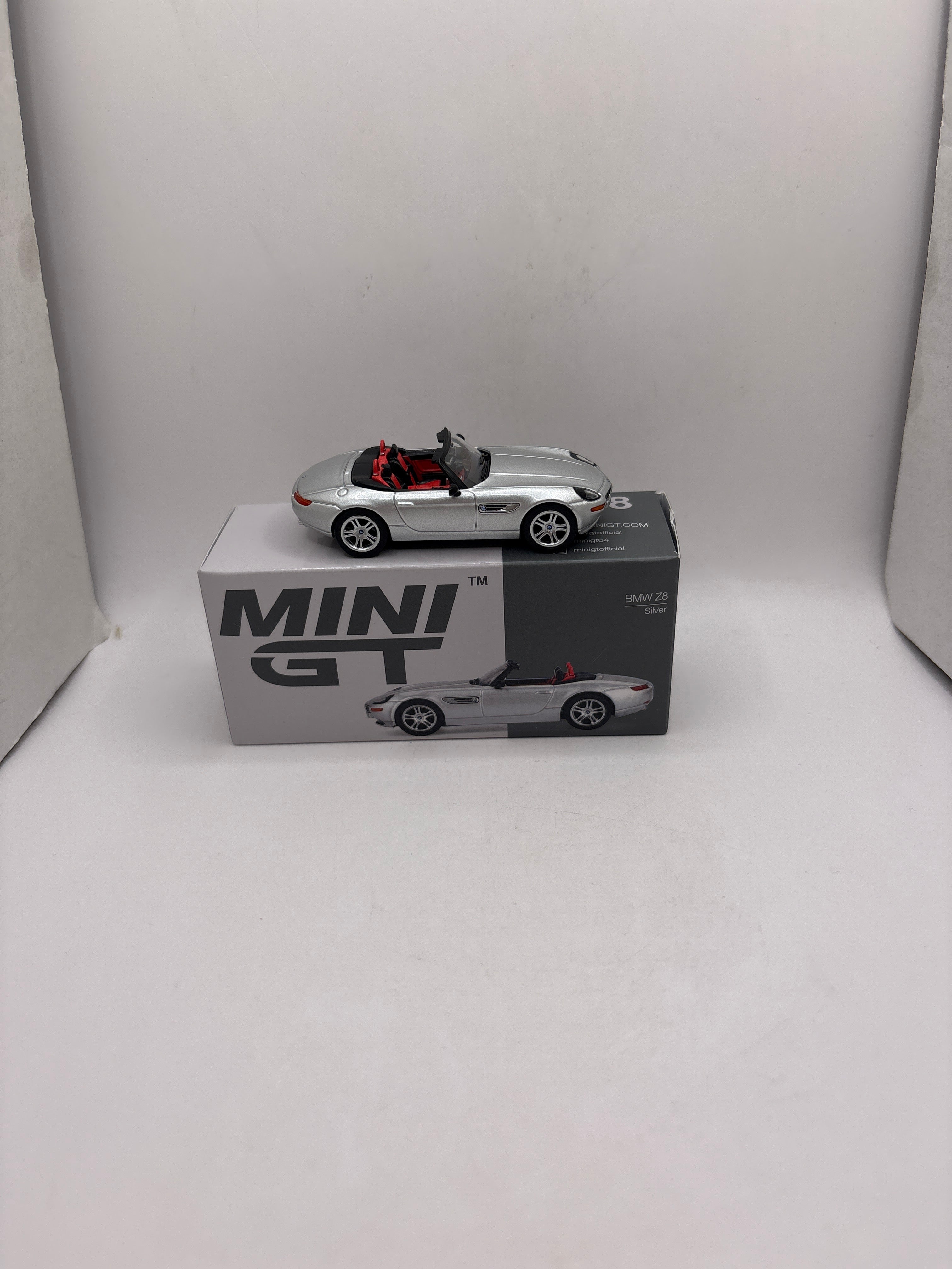 Mini GT BMW Z8 Diecast silver