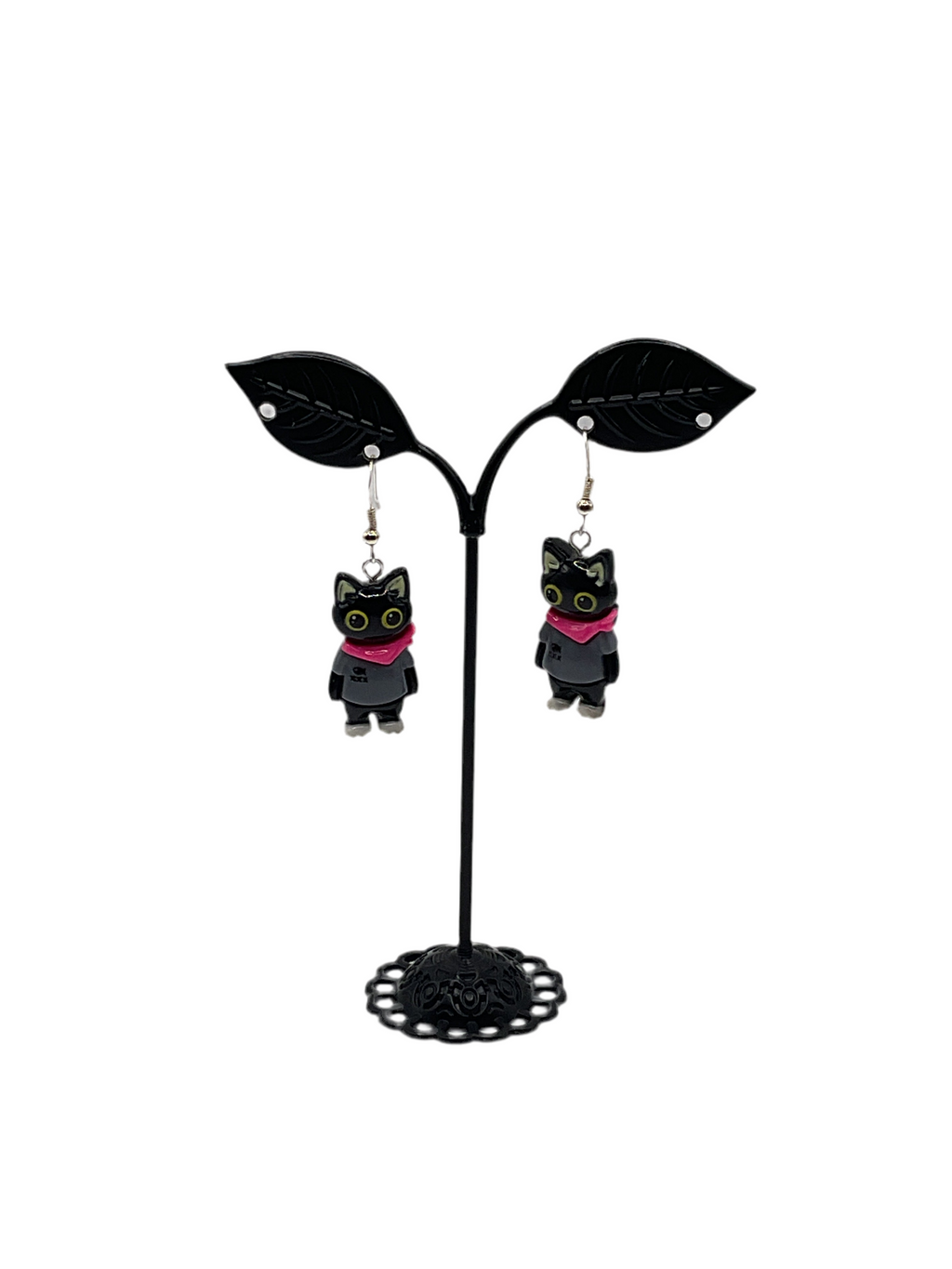 Cat earrings 5