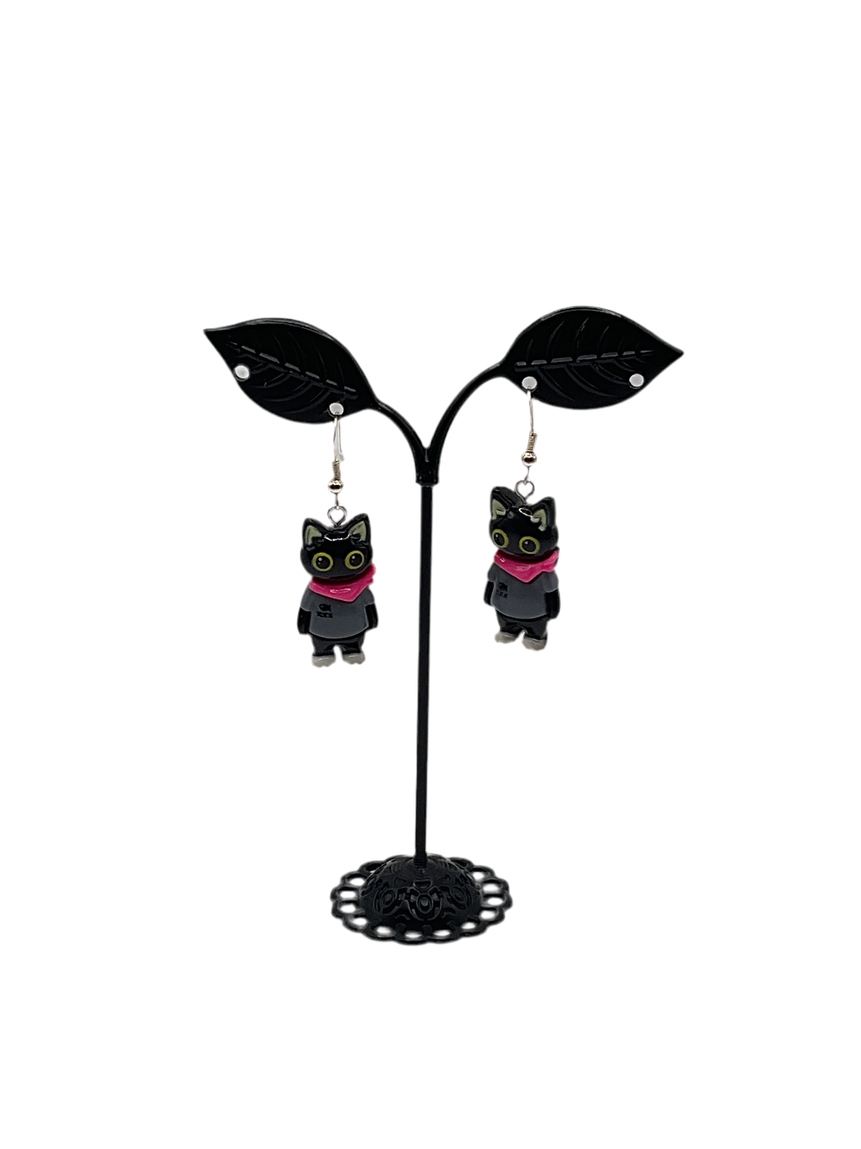 Cat earrings 5