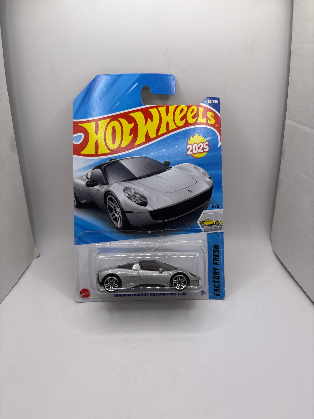 Hot Wheels Gordon Murray Automotive T.33 Diecast silver