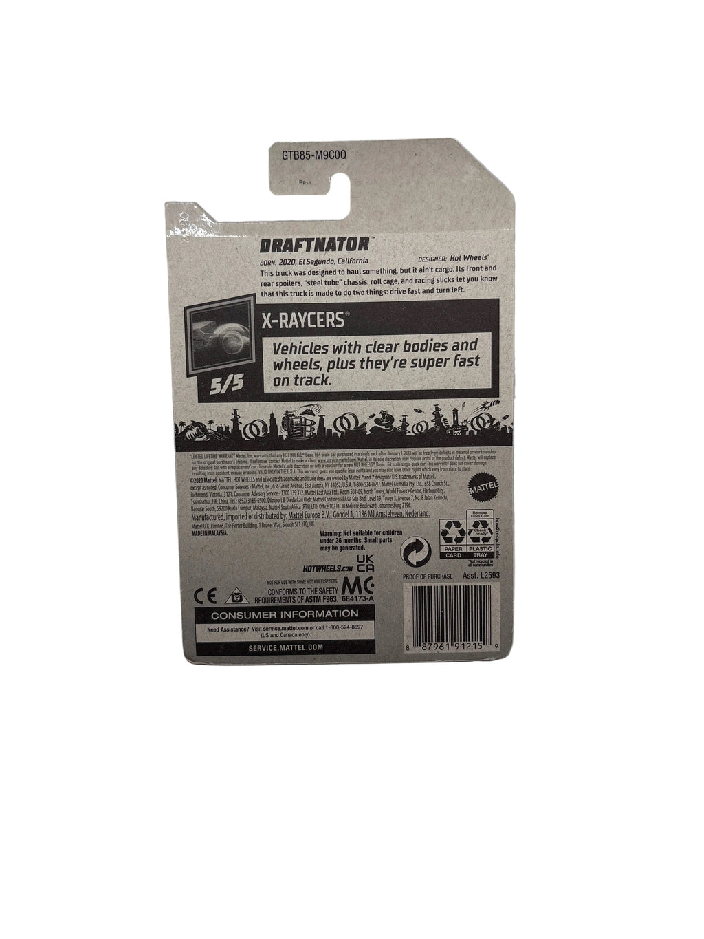 Hot Wheels Draftnator Diecast