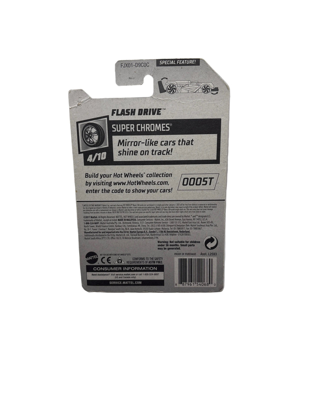 Hot Wheels Flash Drive Diecast blue