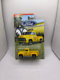 Matchbox 56 Ford F-100 Pickup Diecast yellow