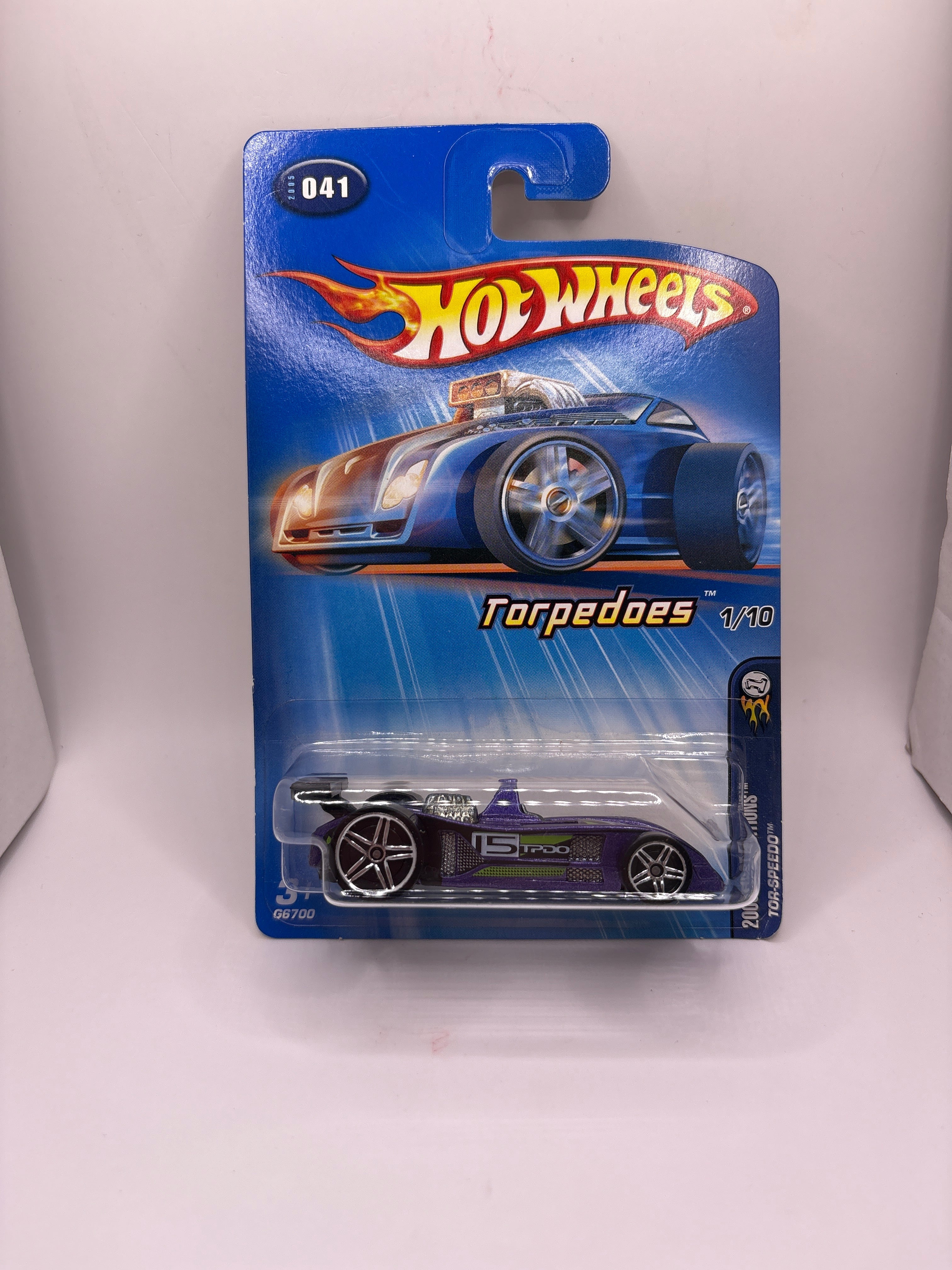 Hot Wheels Tor-Speedo Diecast purple