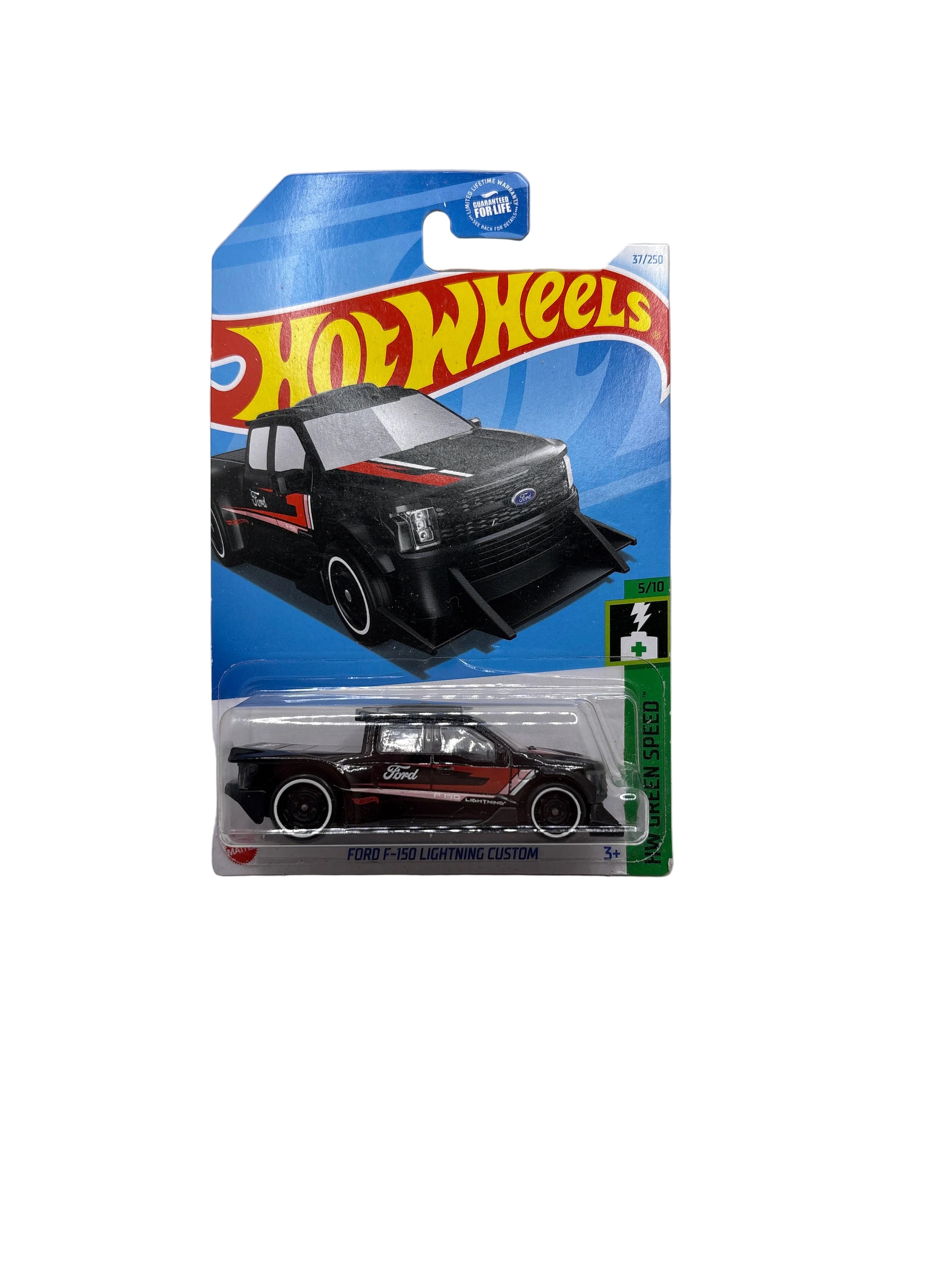 Hot Wheels Ford F-150 Lightning Custom Diecast black