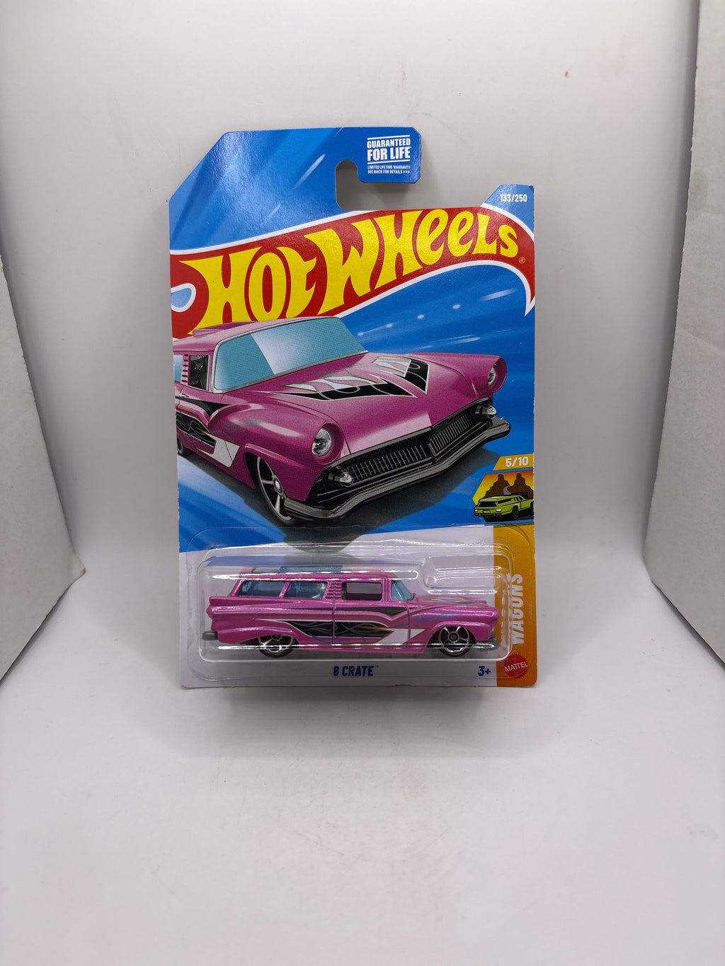 Hot Wheels 8 Crate Diecast Pink