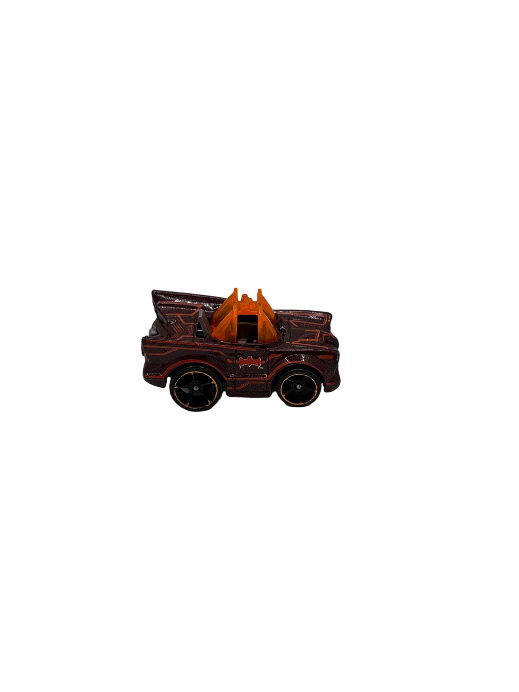 Hot Wheels Classic TV Series Batmobile Diecast burgundy