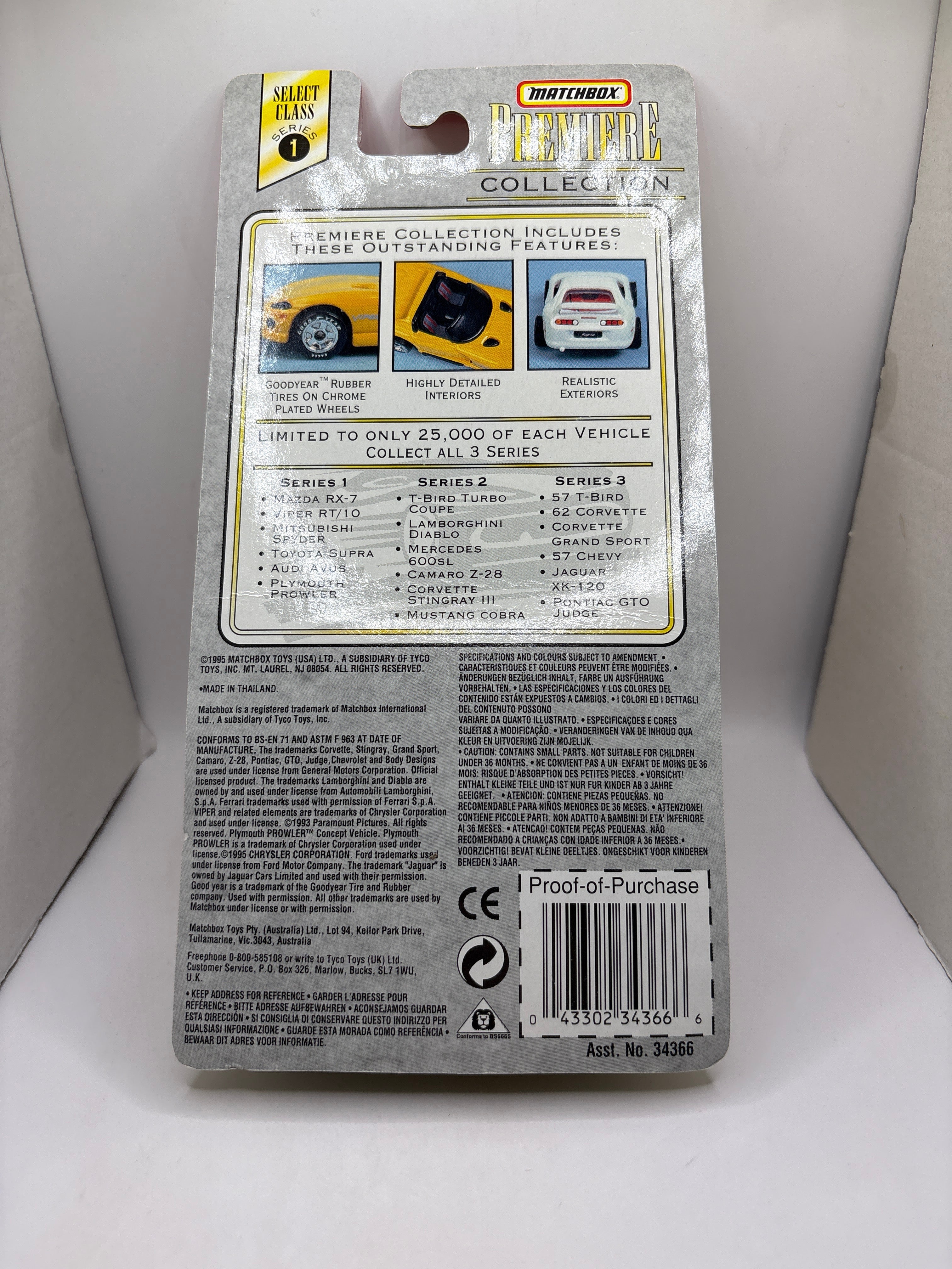 Matchbox Audi Avus Diecast red