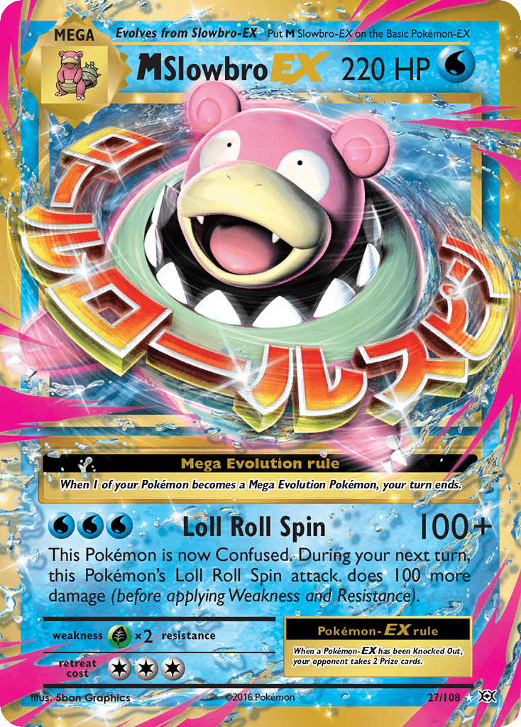 M Slowbro EX (27/108) [XY: Evolutions]