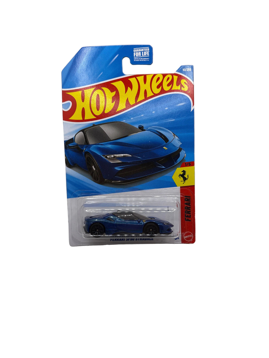 Hot Wheels Ferrari SF90 Stradale Diecast blue