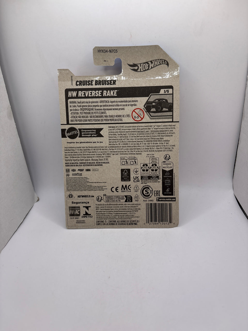 Hot Wheels Cruise Bruiser Diecast