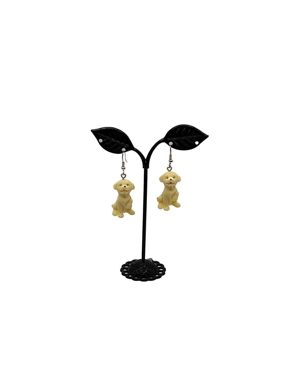 Yellow Lab Puppy Earrings