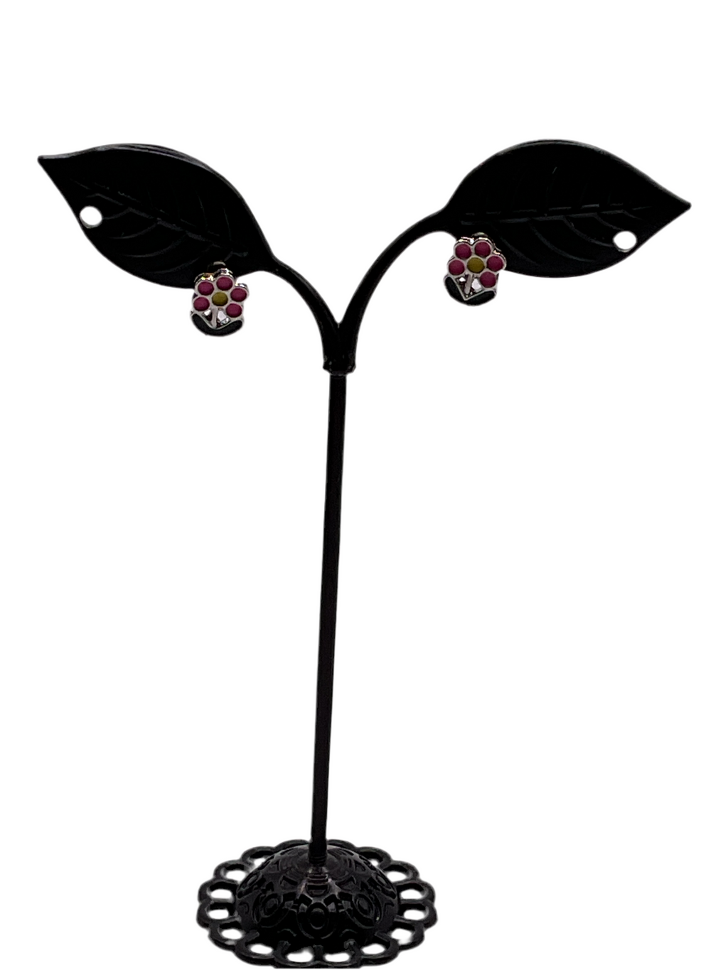 Flower earrings