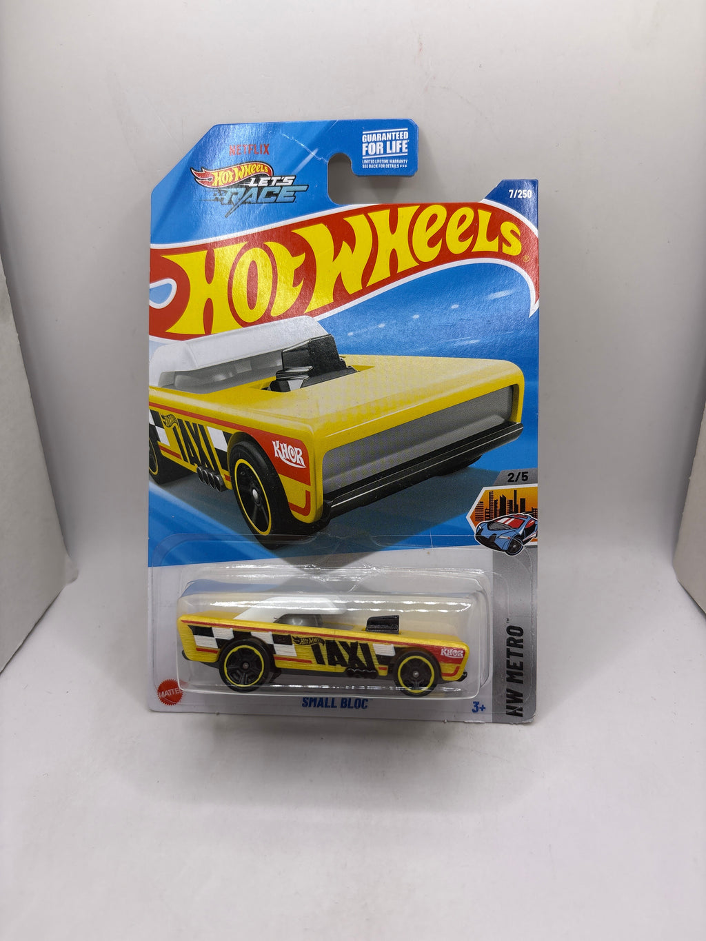 Hot Wheels Small Bloc Diecast yellow