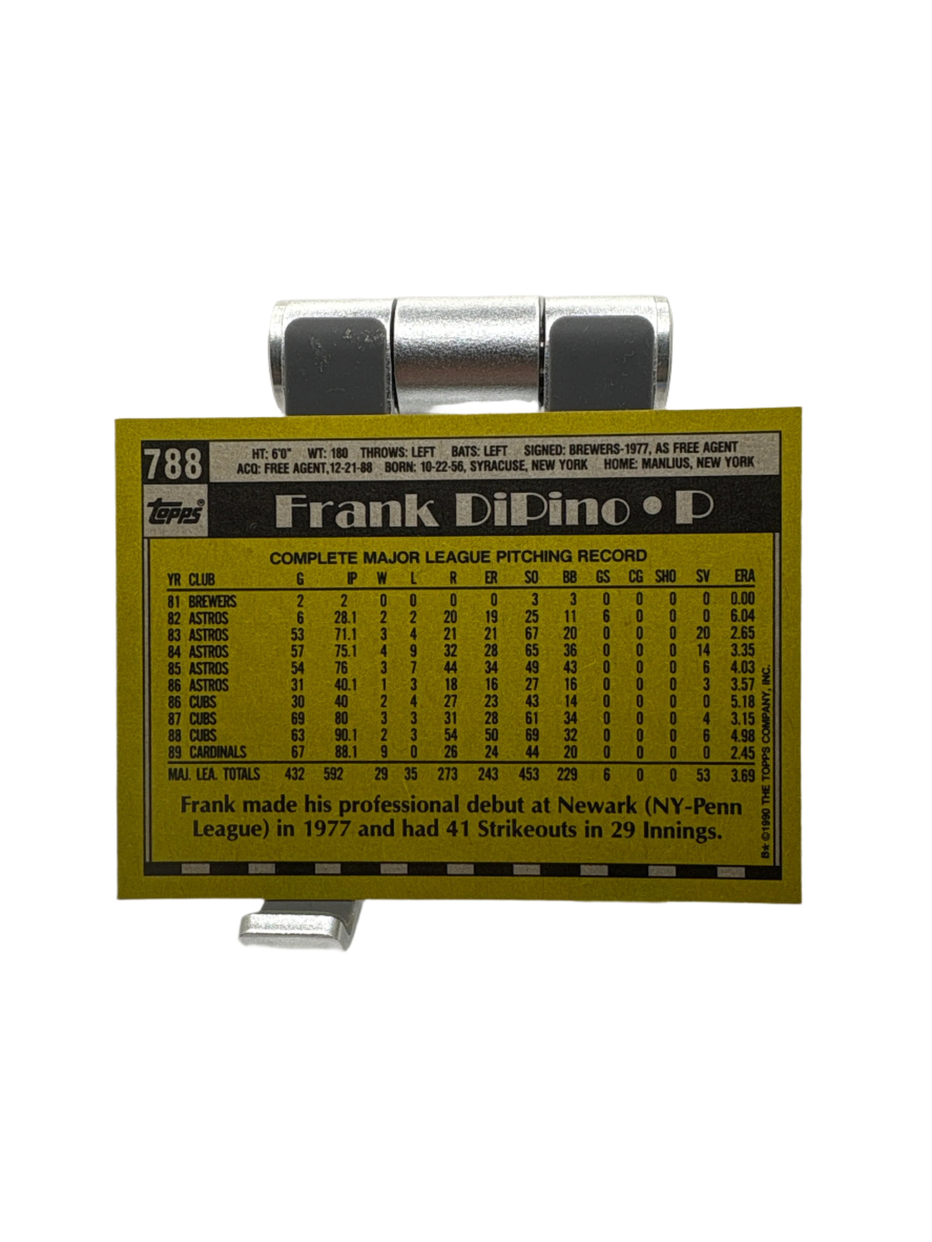 Topps Frank DiPino