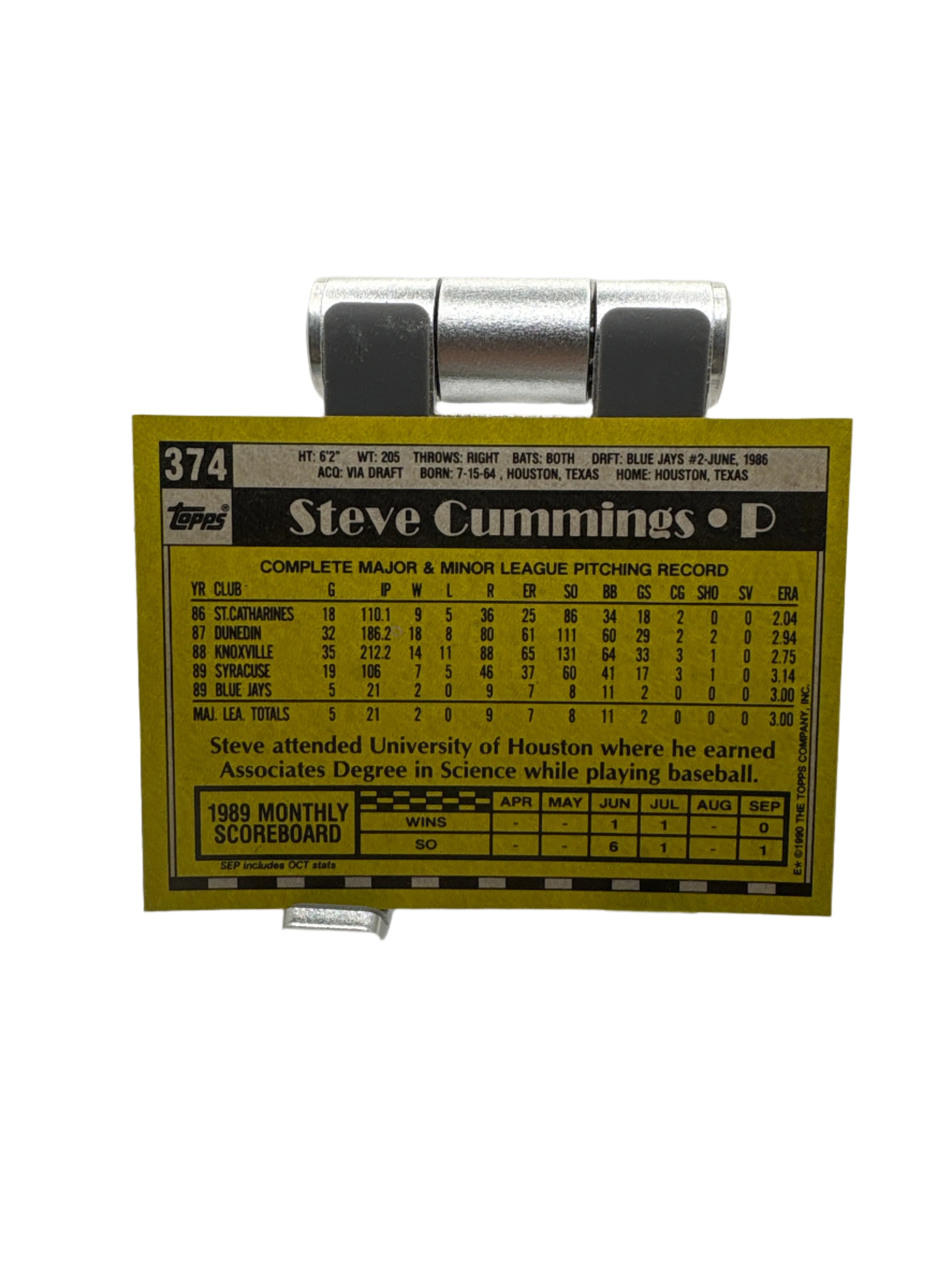 Topps Steve Cummings
