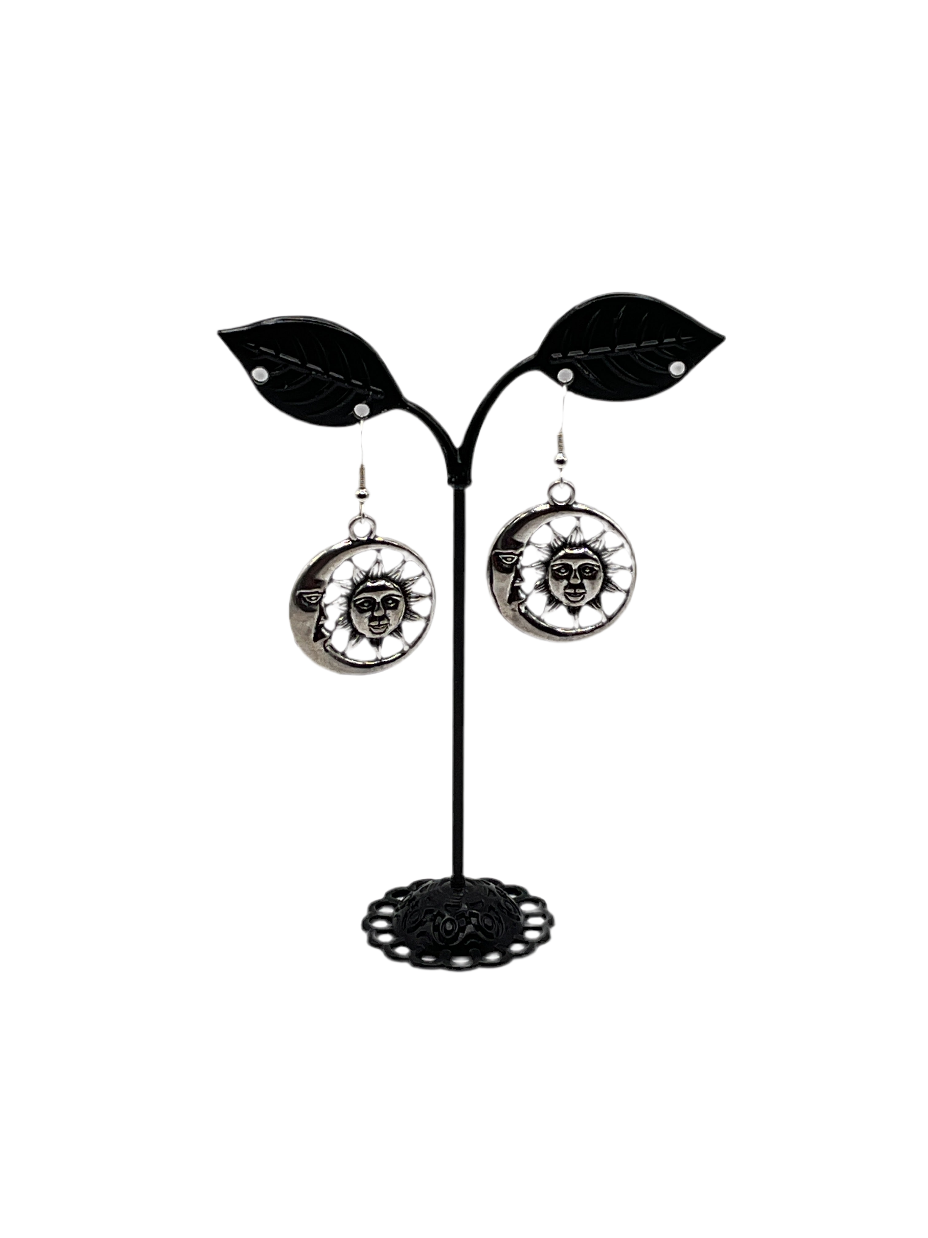 Sun and Moon Earrings 1