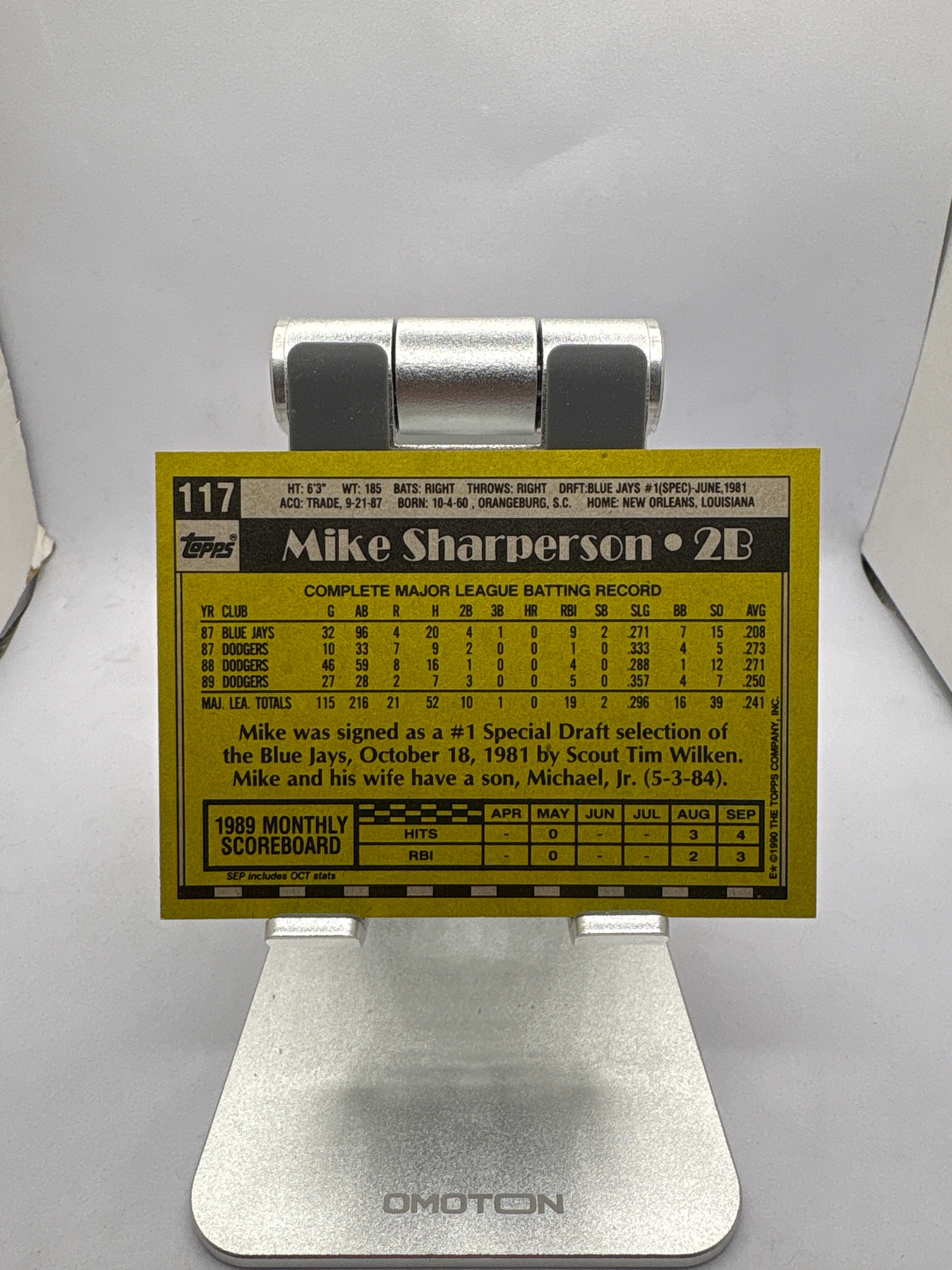 Topps Mike Sharperson
