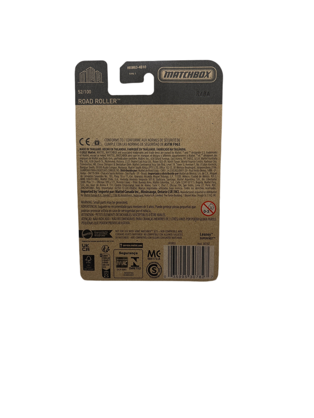 Matchbox Road Roller Diecast